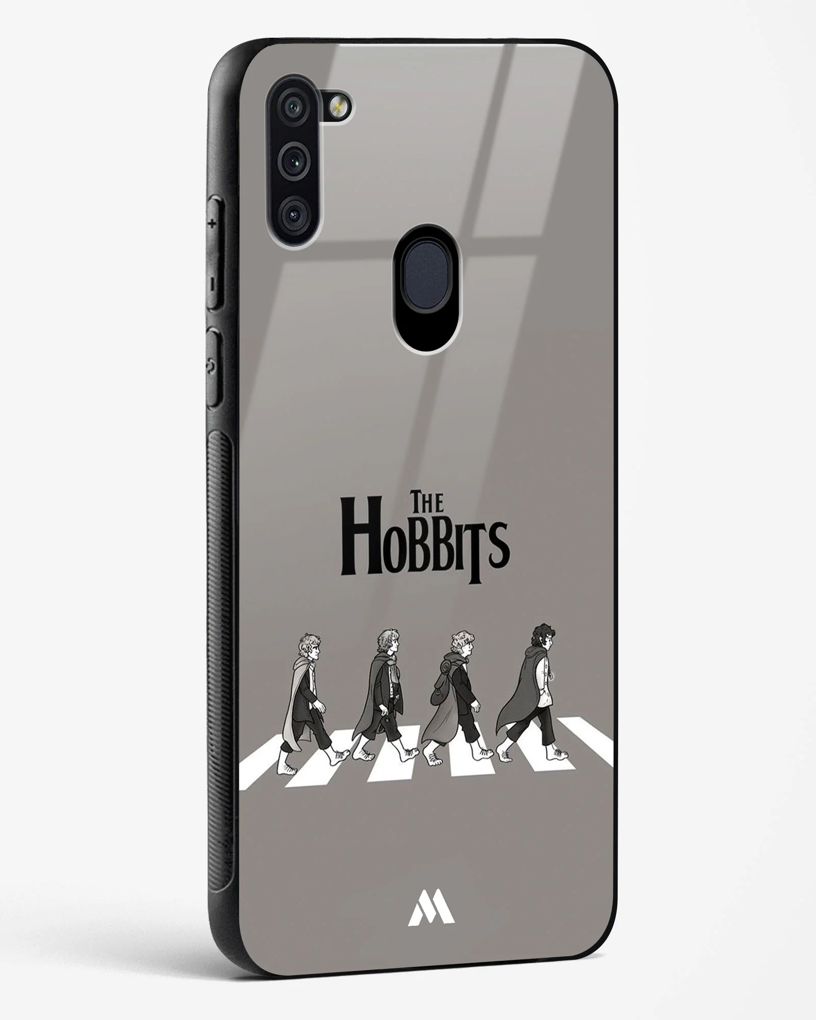 Hobbits at the Abbey Road Crossing Glass Case Phone Cover (Samsung) - Image 110