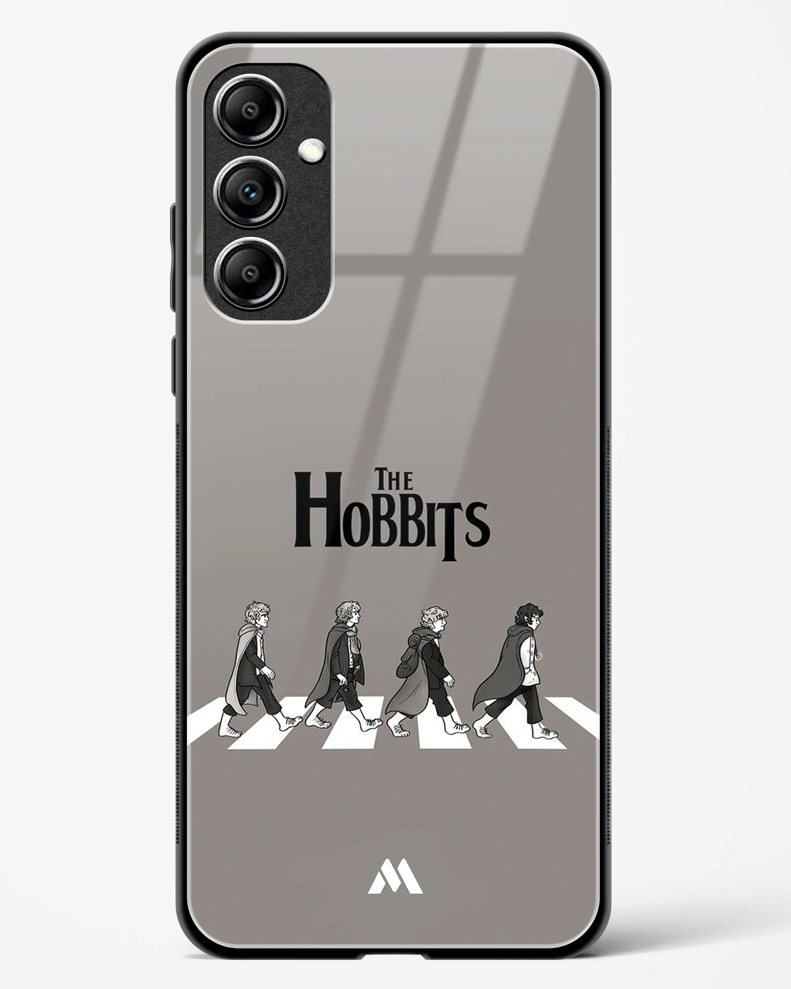 Hobbits at the Abbey Road Crossing Glass Case Phone Cover (Samsung) - Image 113