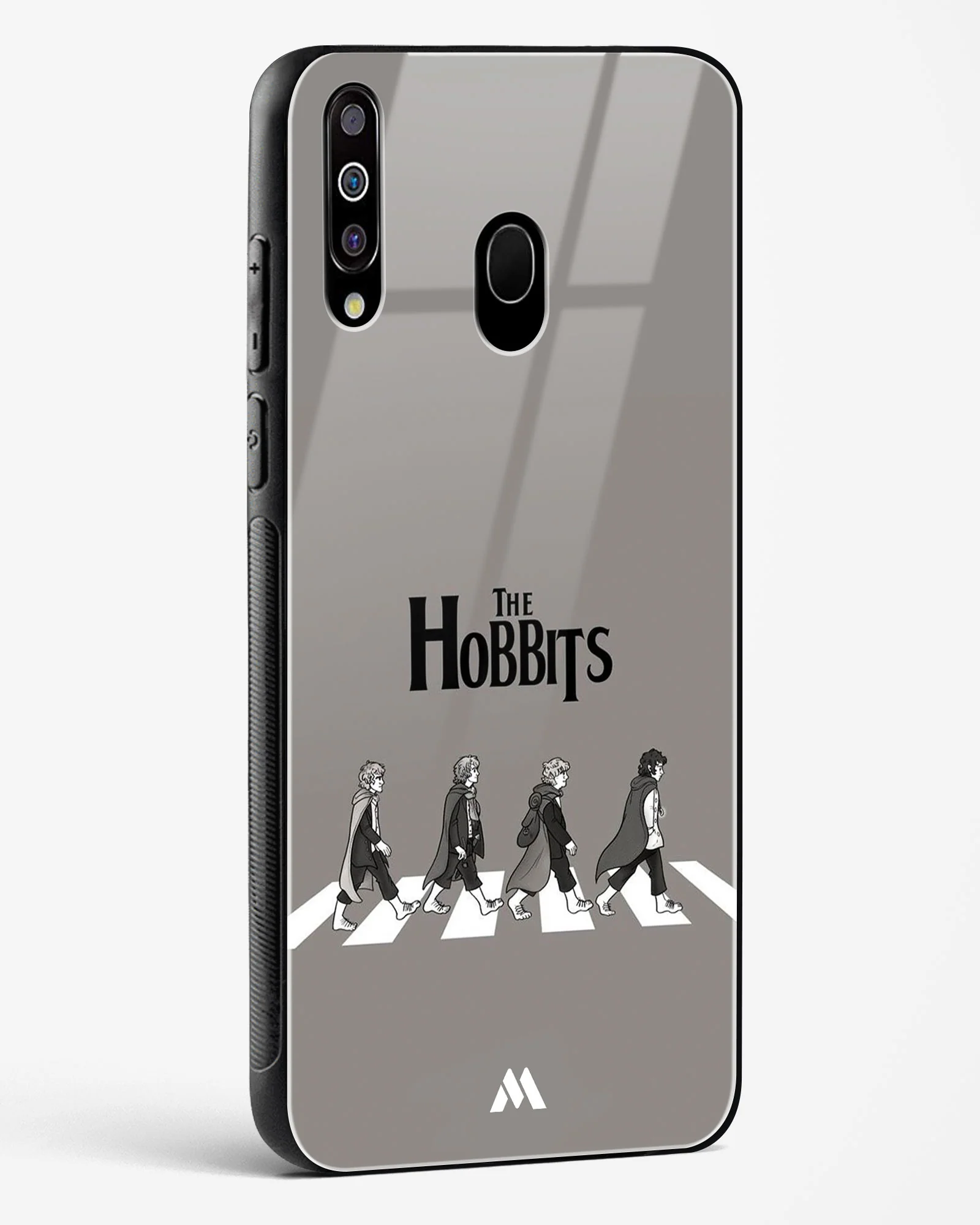 Hobbits at the Abbey Road Crossing Glass Case Phone Cover (Samsung) - Image 124