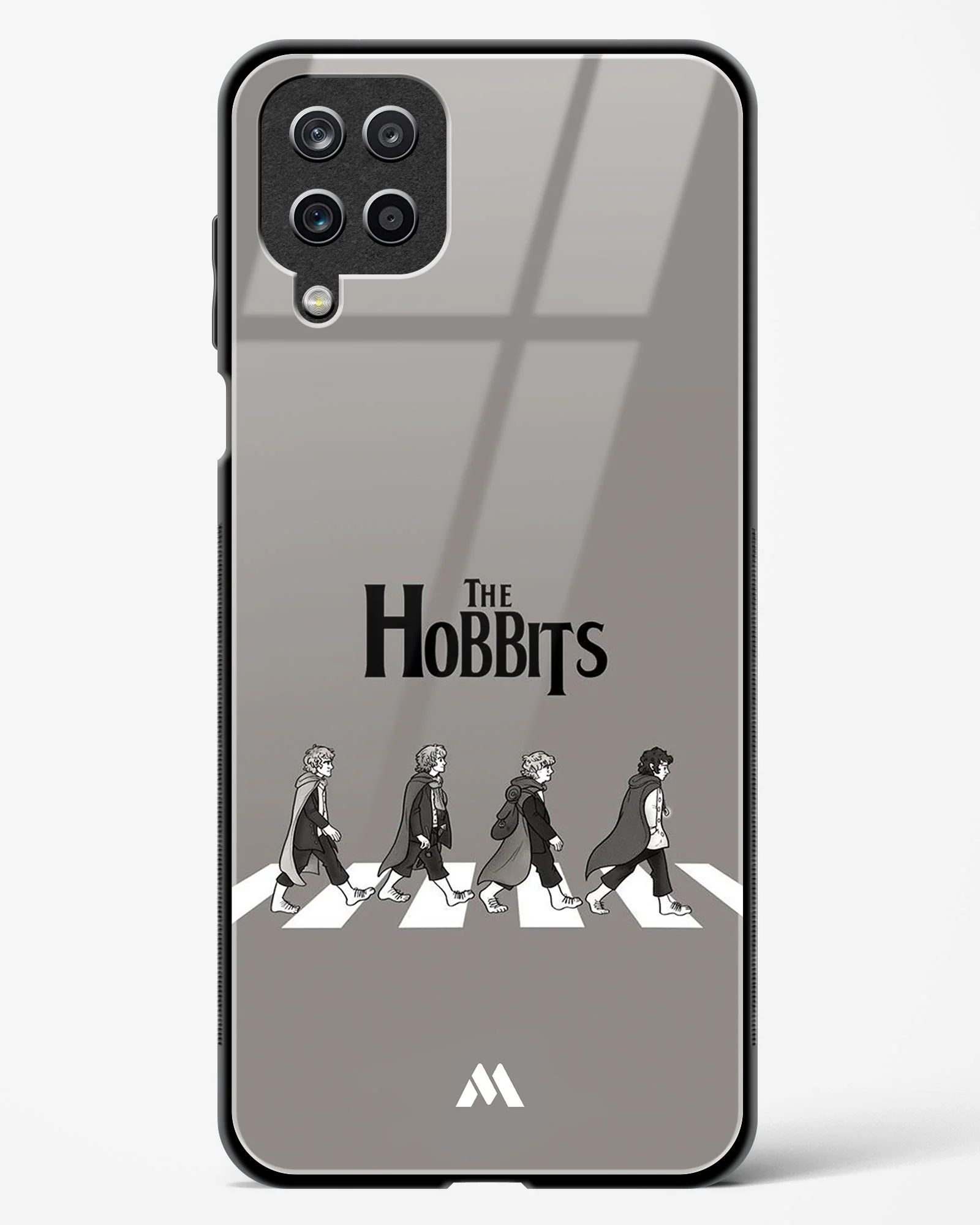 Hobbits at the Abbey Road Crossing Glass Case Phone Cover (Samsung) - Image 133