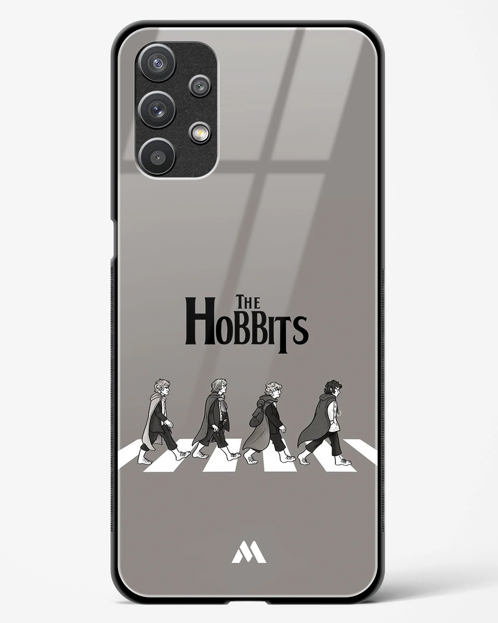Hobbits at the Abbey Road Crossing Glass Case Phone Cover (Samsung) - Image 135