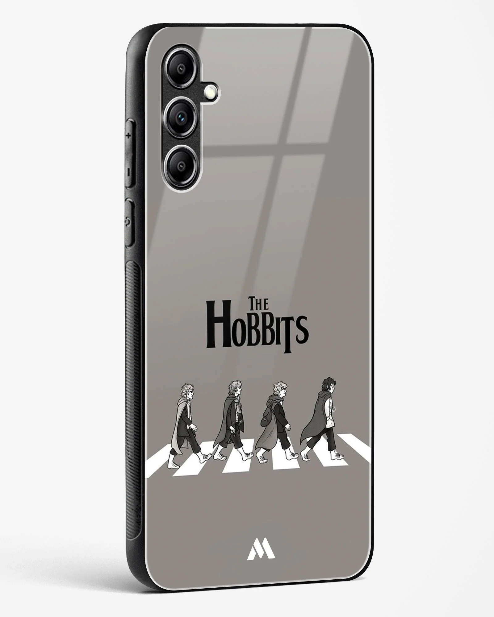 Hobbits at the Abbey Road Crossing Glass Case Phone Cover (Samsung) - Image 140