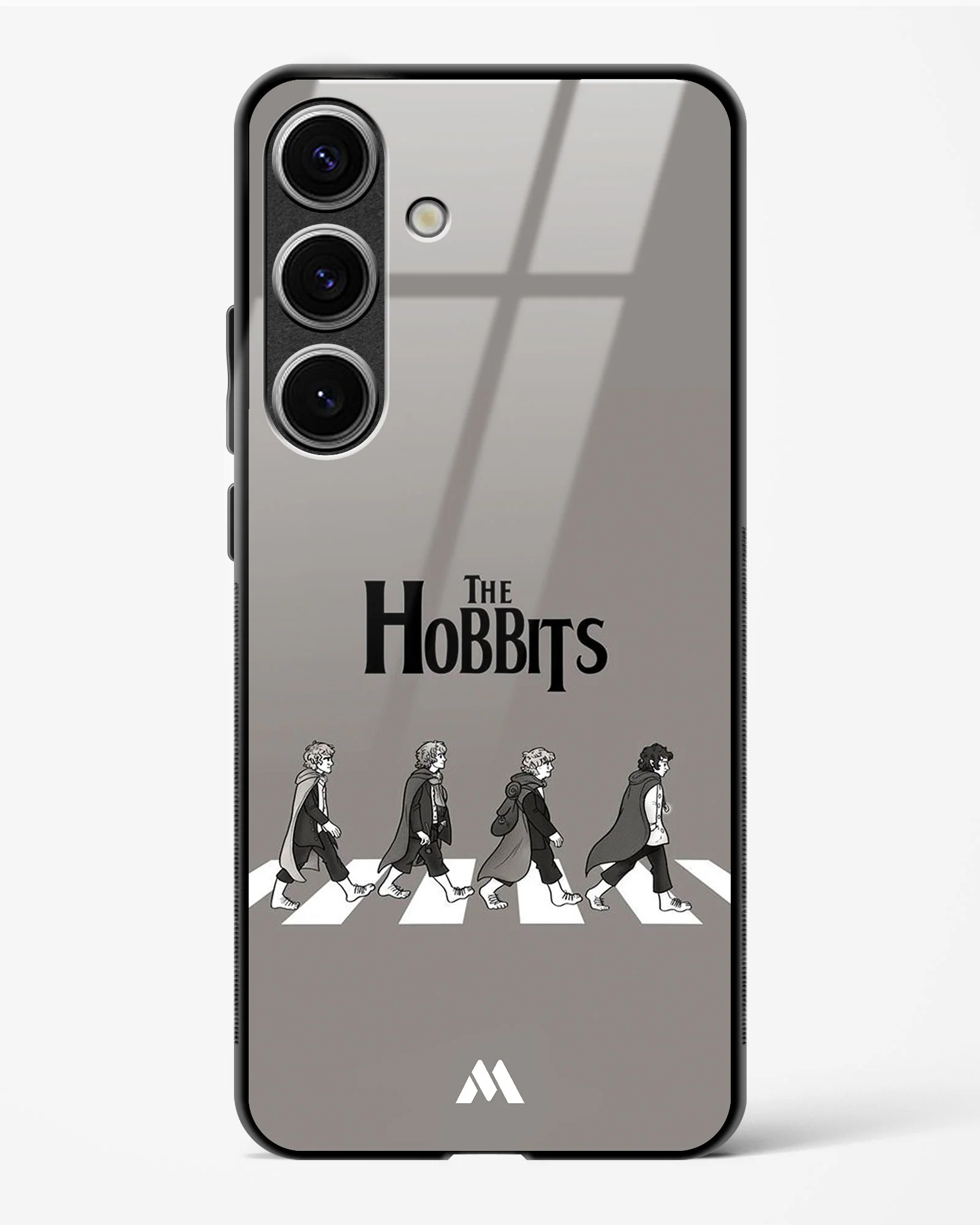 Hobbits at the Abbey Road Crossing Glass Case Phone Cover (Samsung) - Image 141