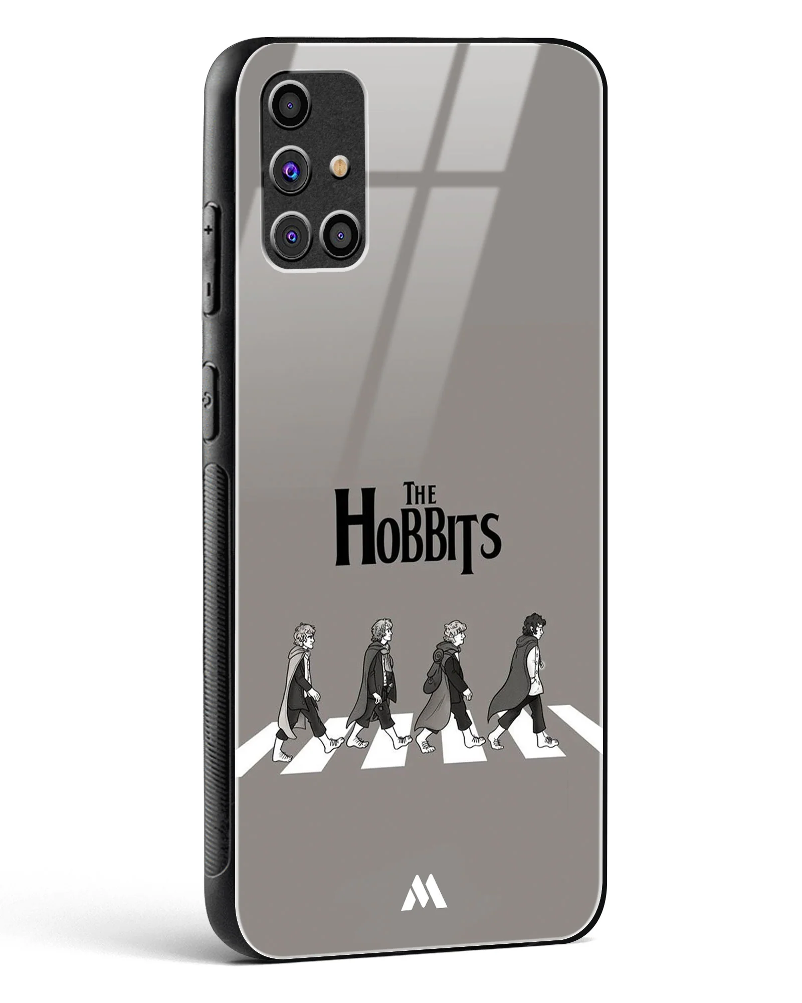 Hobbits at the Abbey Road Crossing Glass Case Phone Cover (Samsung) - Image 146