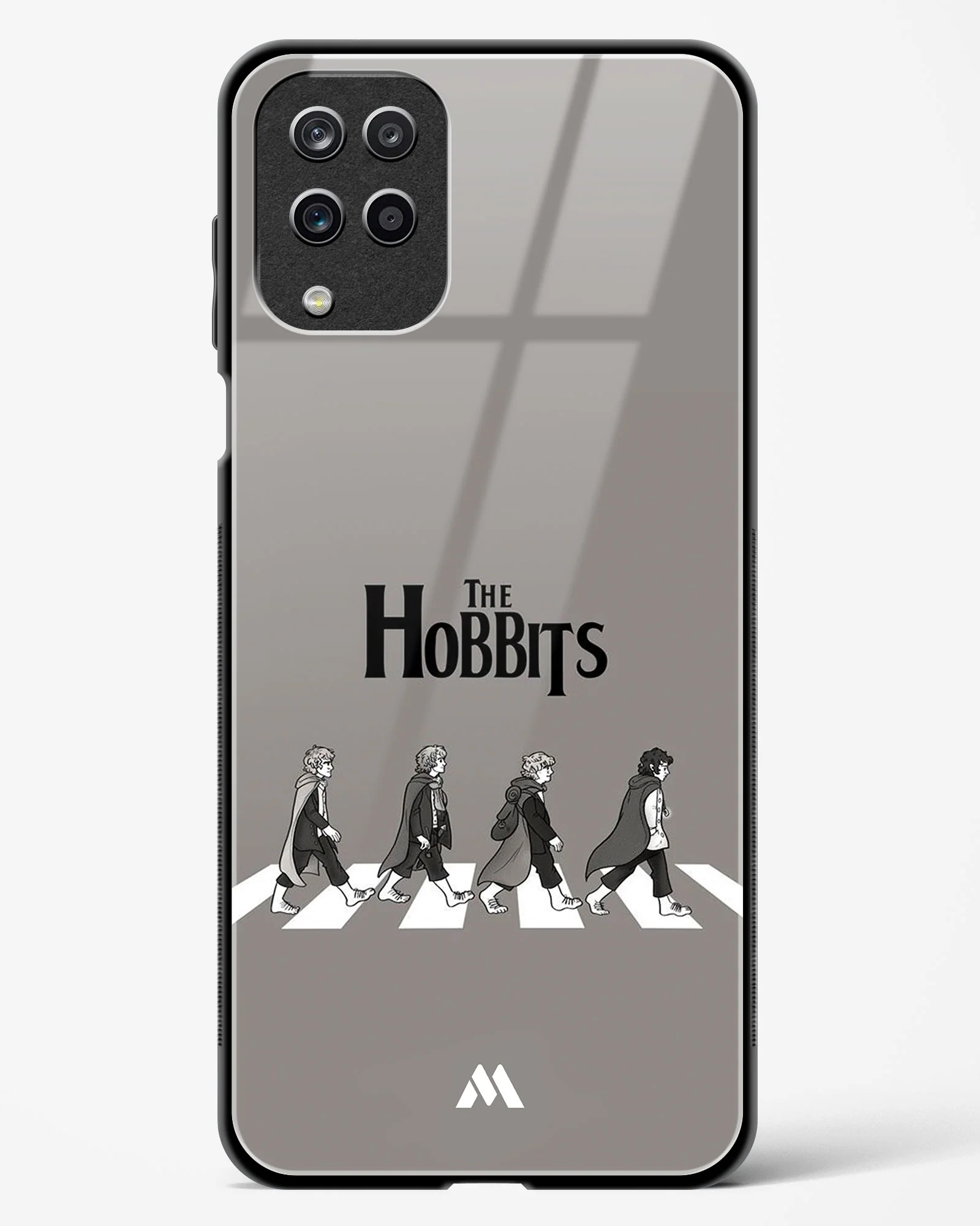 Hobbits at the Abbey Road Crossing Glass Case Phone Cover (Samsung) - Image 155