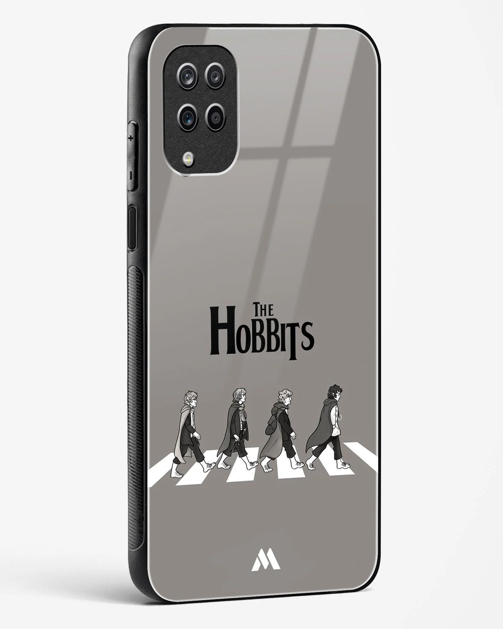 Hobbits at the Abbey Road Crossing Glass Case Phone Cover (Samsung) - Image 156