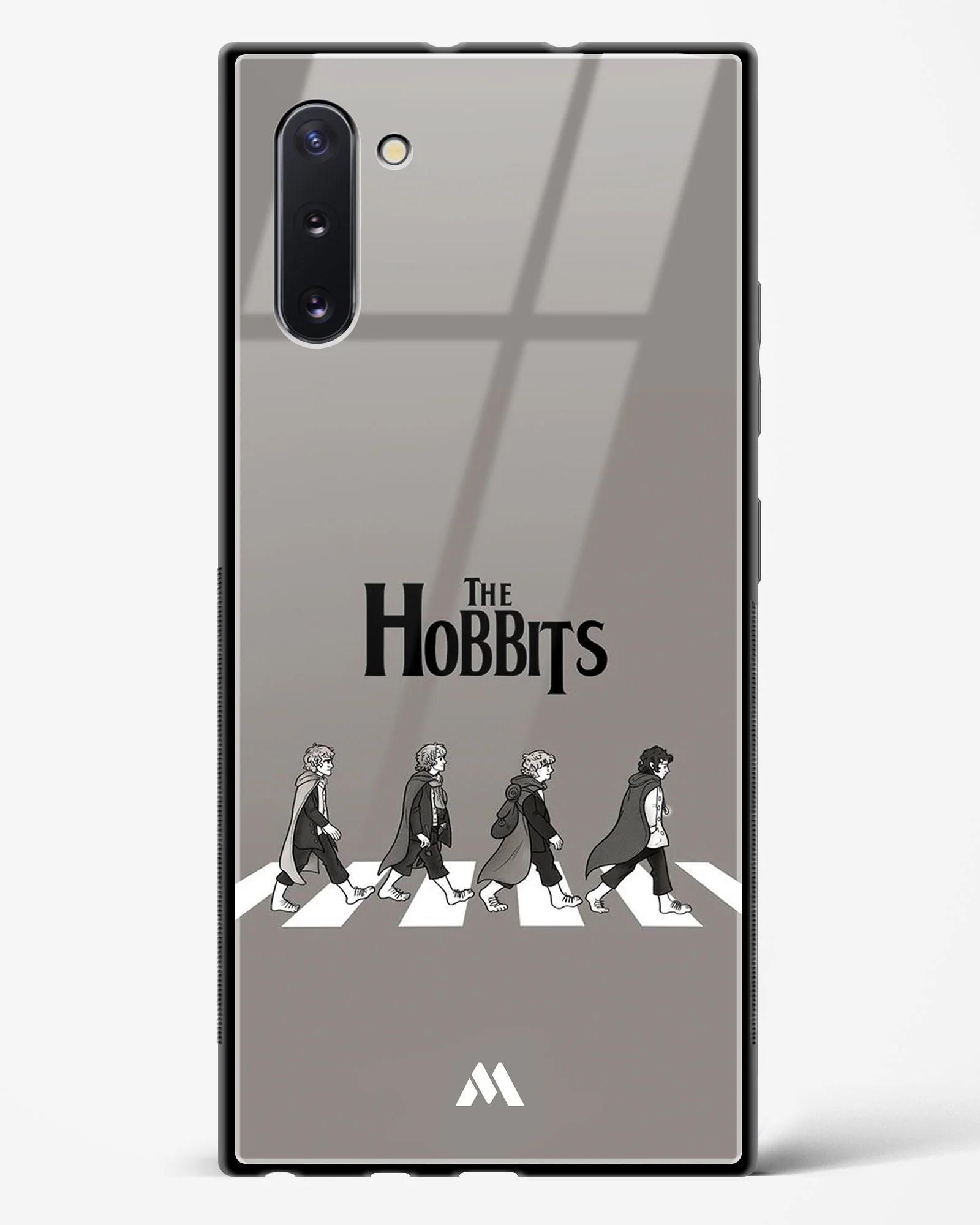 Hobbits at the Abbey Road Crossing Glass Case Phone Cover (Samsung) - Image 157