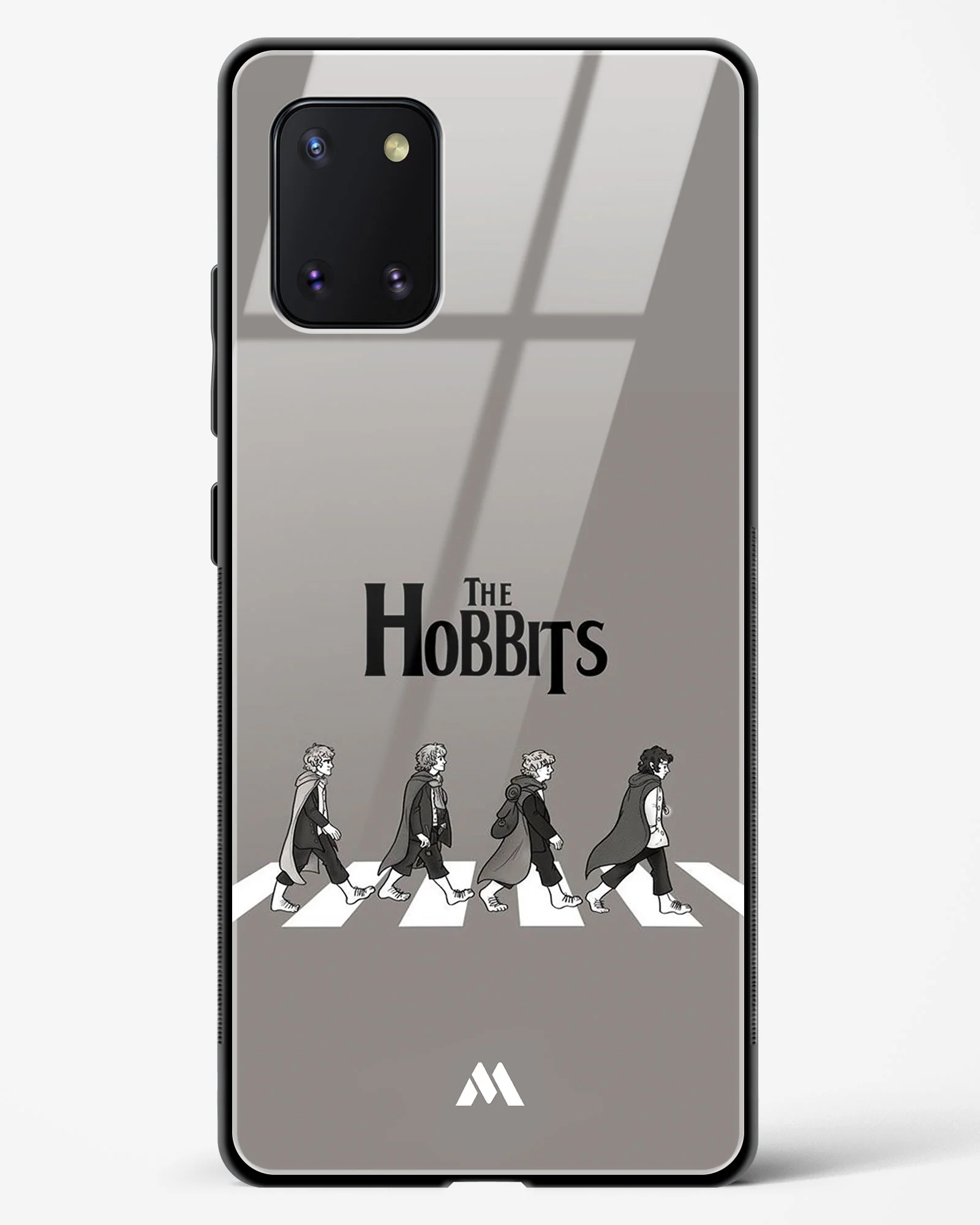 Hobbits at the Abbey Road Crossing Glass Case Phone Cover (Samsung) - Image 159