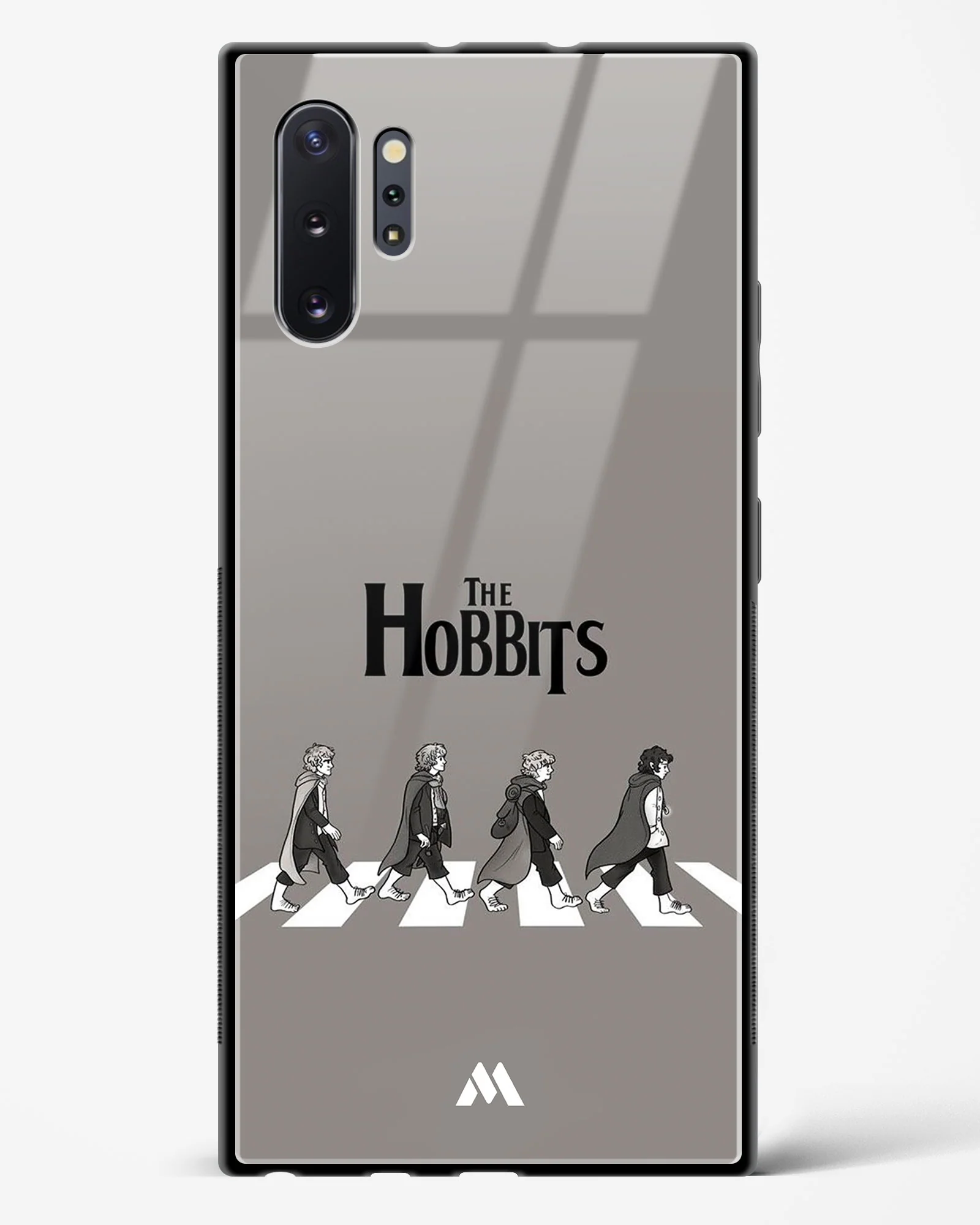 Hobbits at the Abbey Road Crossing Glass Case Phone Cover (Samsung) - Image 161