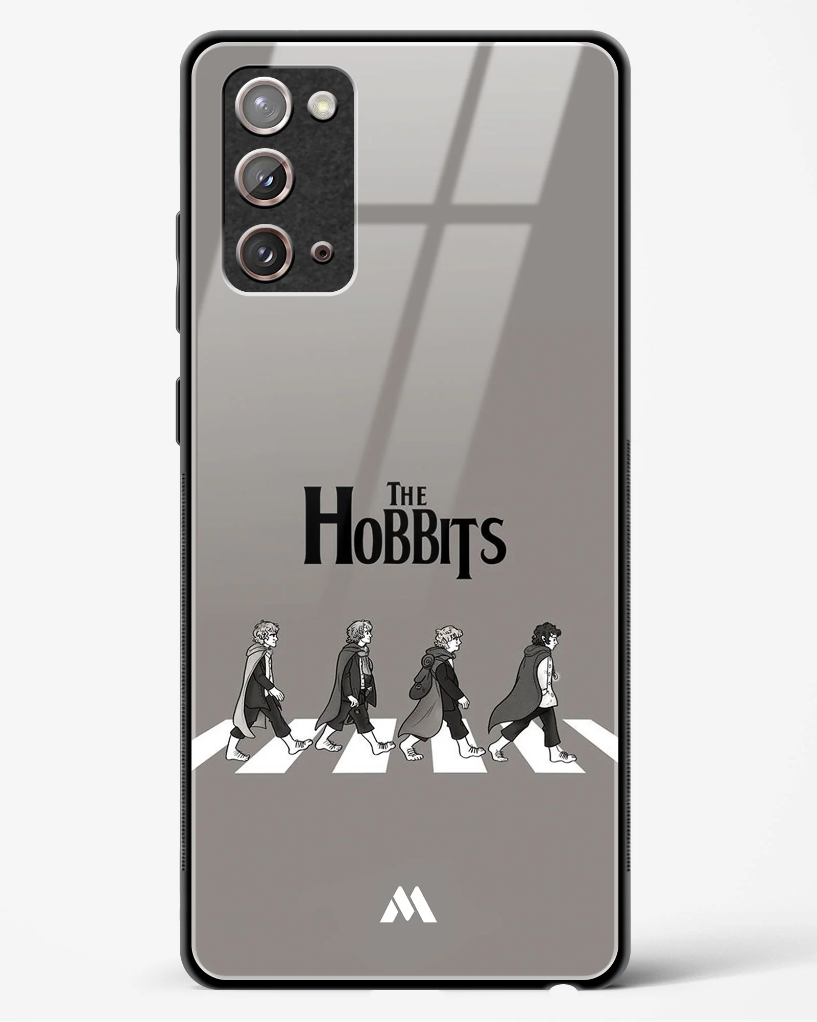 Hobbits at the Abbey Road Crossing Glass Case Phone Cover (Samsung) - Image 163
