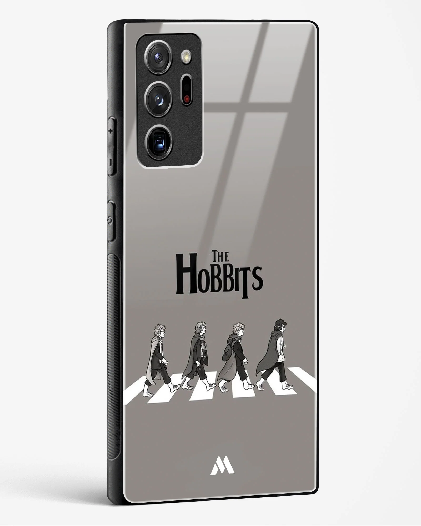 Hobbits at the Abbey Road Crossing Glass Case Phone Cover (Samsung) - Image 166