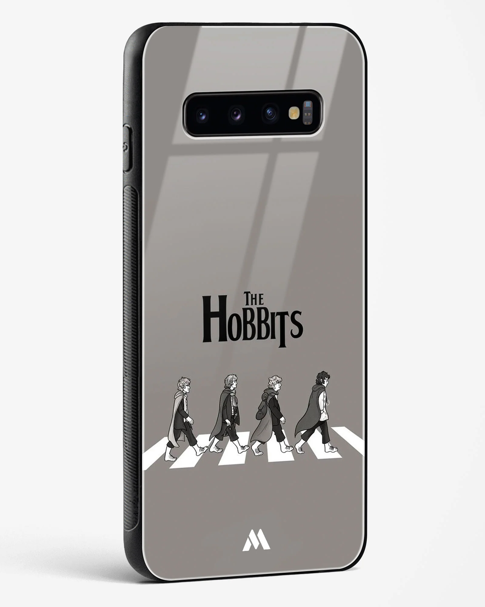 Hobbits at the Abbey Road Crossing Glass Case Phone Cover (Samsung) - Image 174