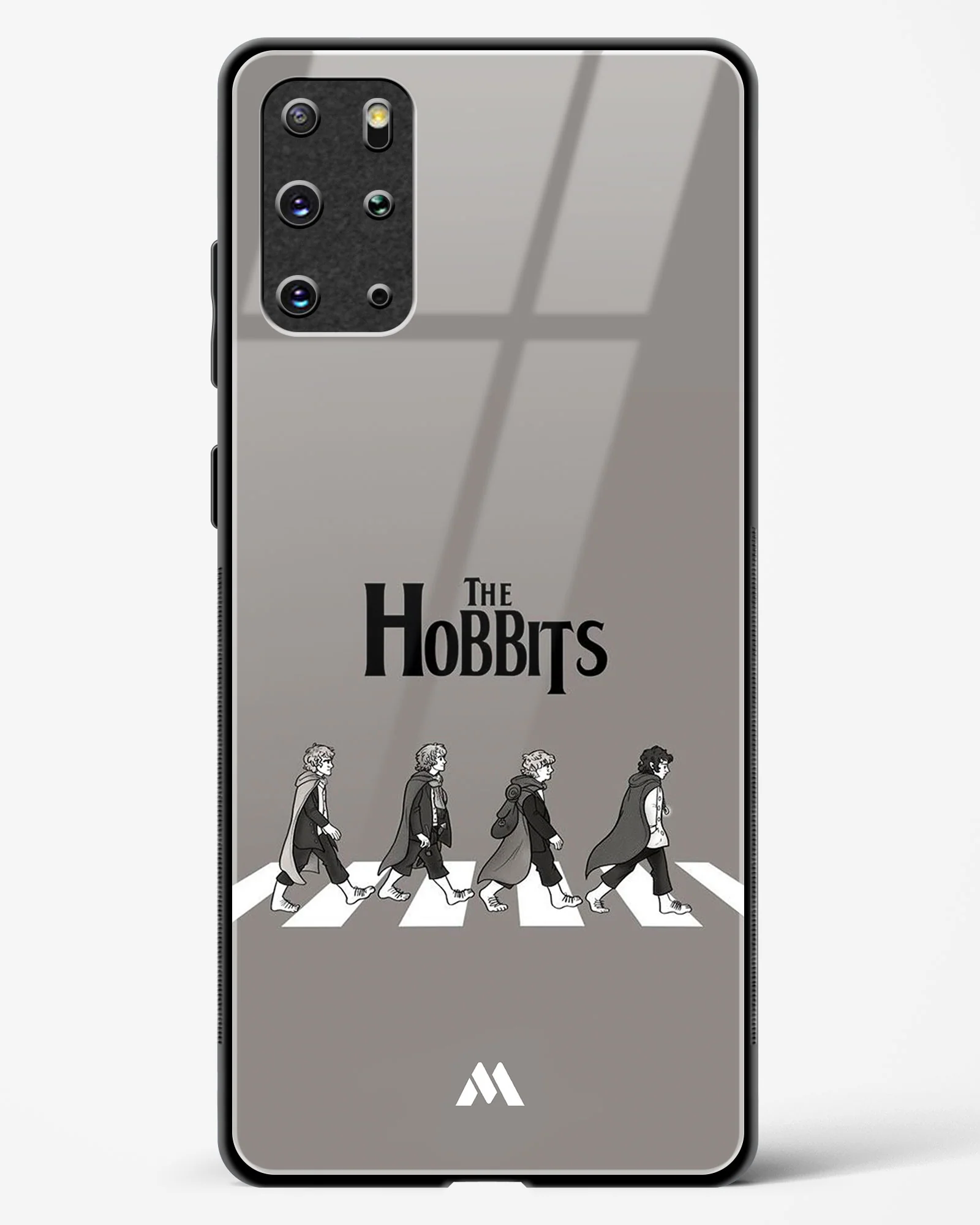 Hobbits at the Abbey Road Crossing Glass Case Phone Cover (Samsung) - Image 179