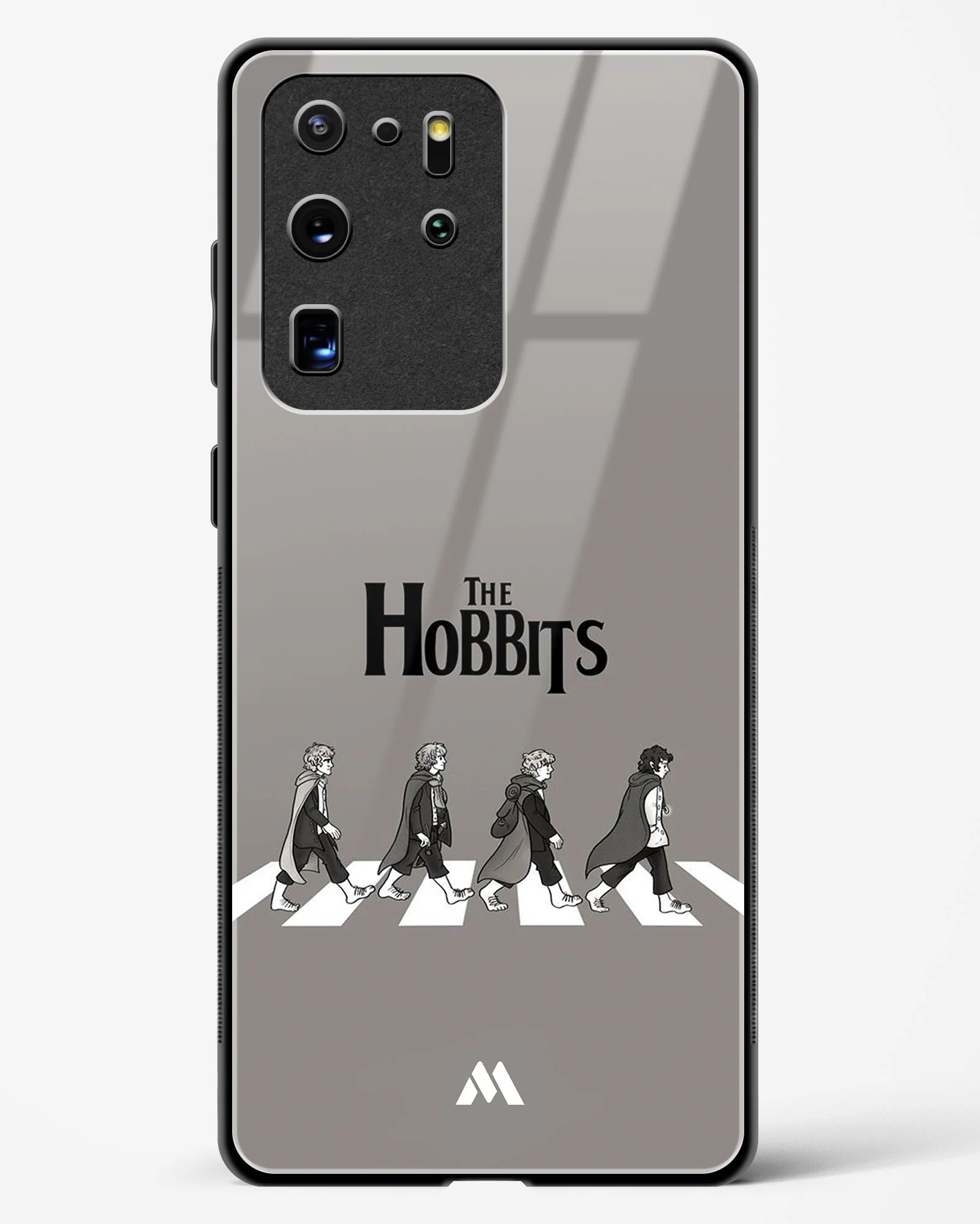Hobbits at the Abbey Road Crossing Glass Case Phone Cover (Samsung) - Image 181