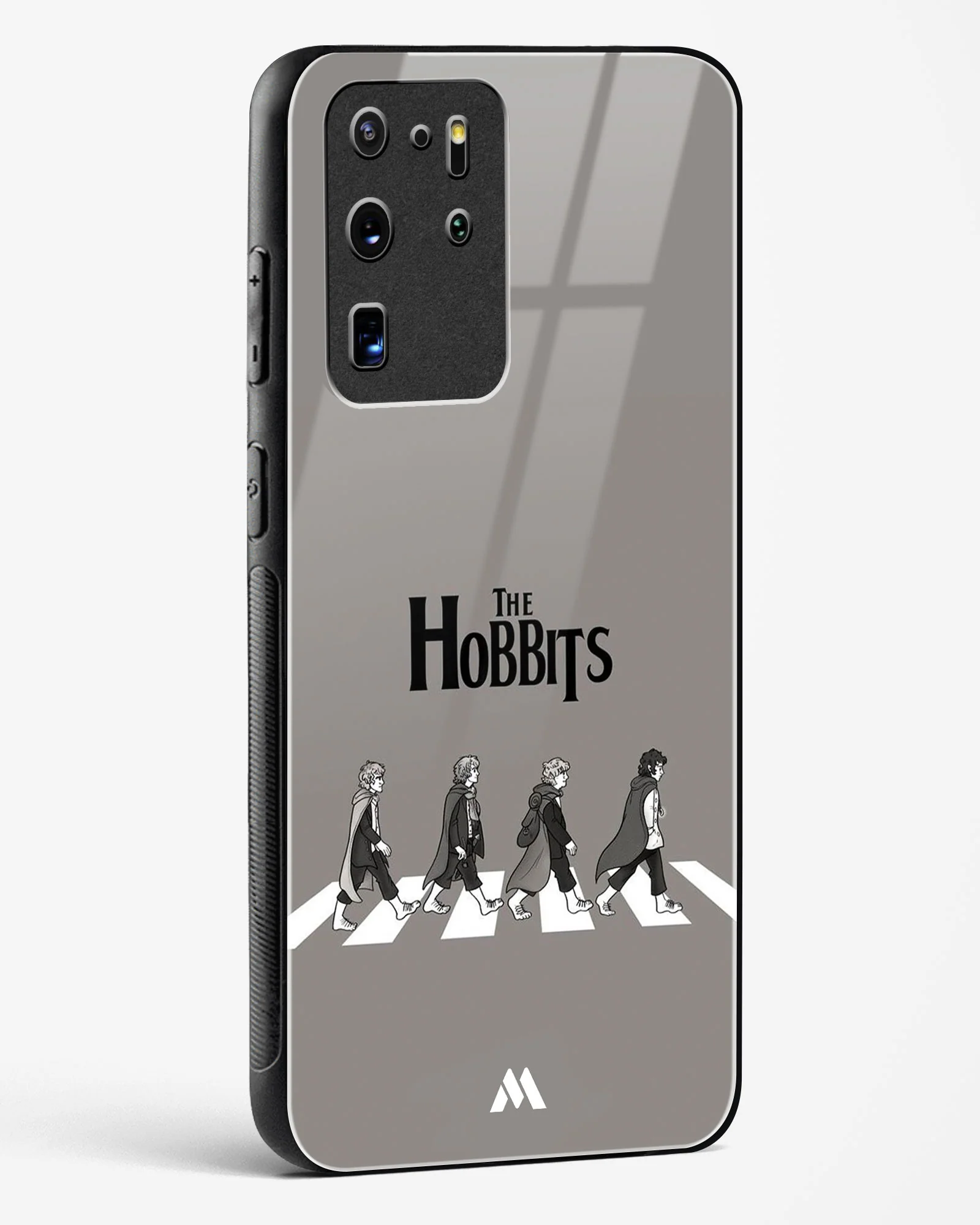Hobbits at the Abbey Road Crossing Glass Case Phone Cover (Samsung) - Image 182