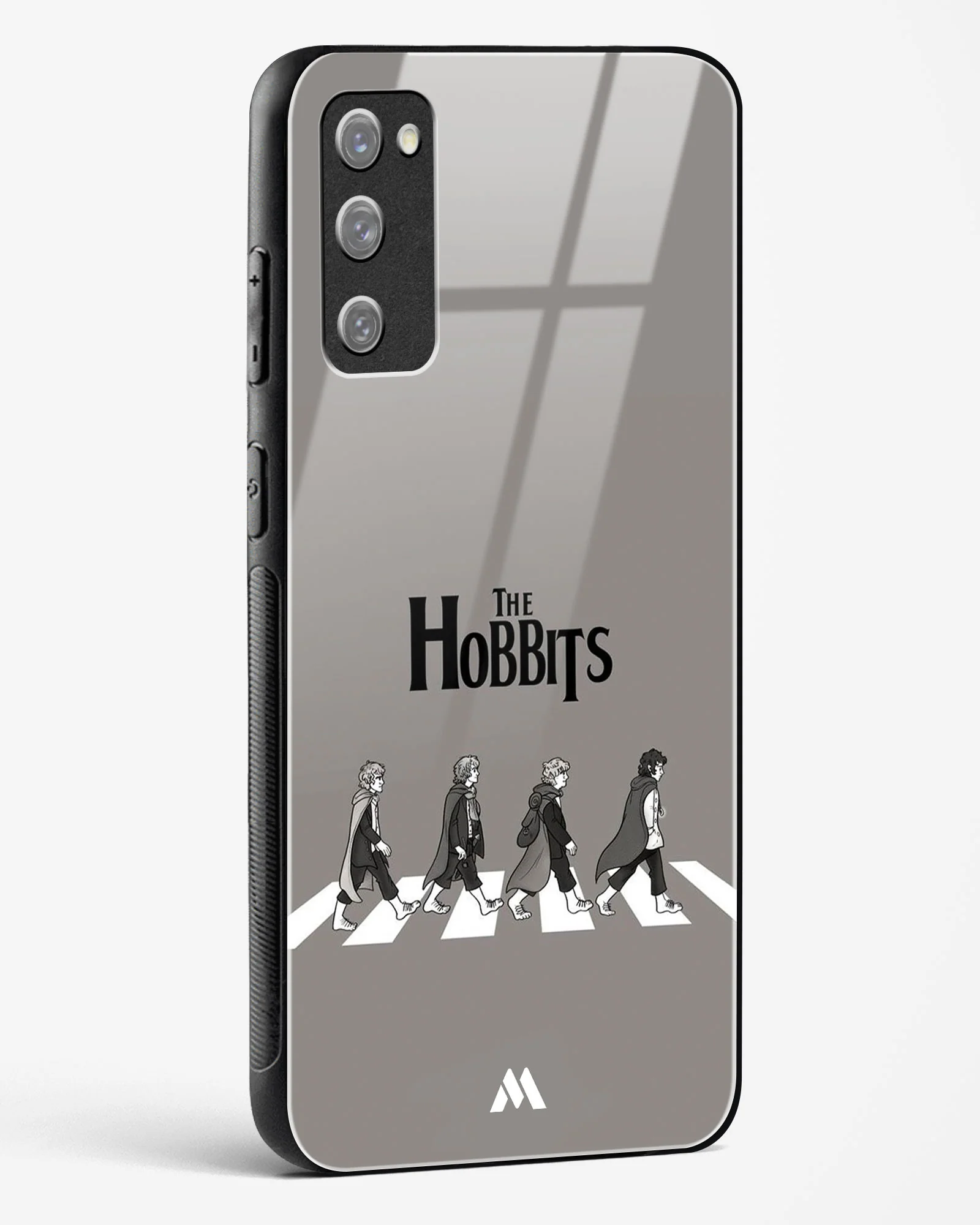 Hobbits at the Abbey Road Crossing Glass Case Phone Cover (Samsung) - Image 184