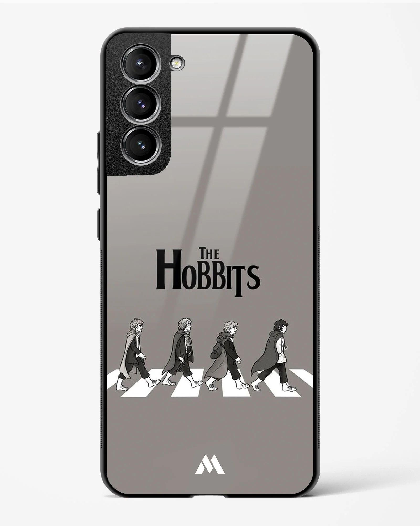 Hobbits at the Abbey Road Crossing Glass Case Phone Cover (Samsung) - Image 187