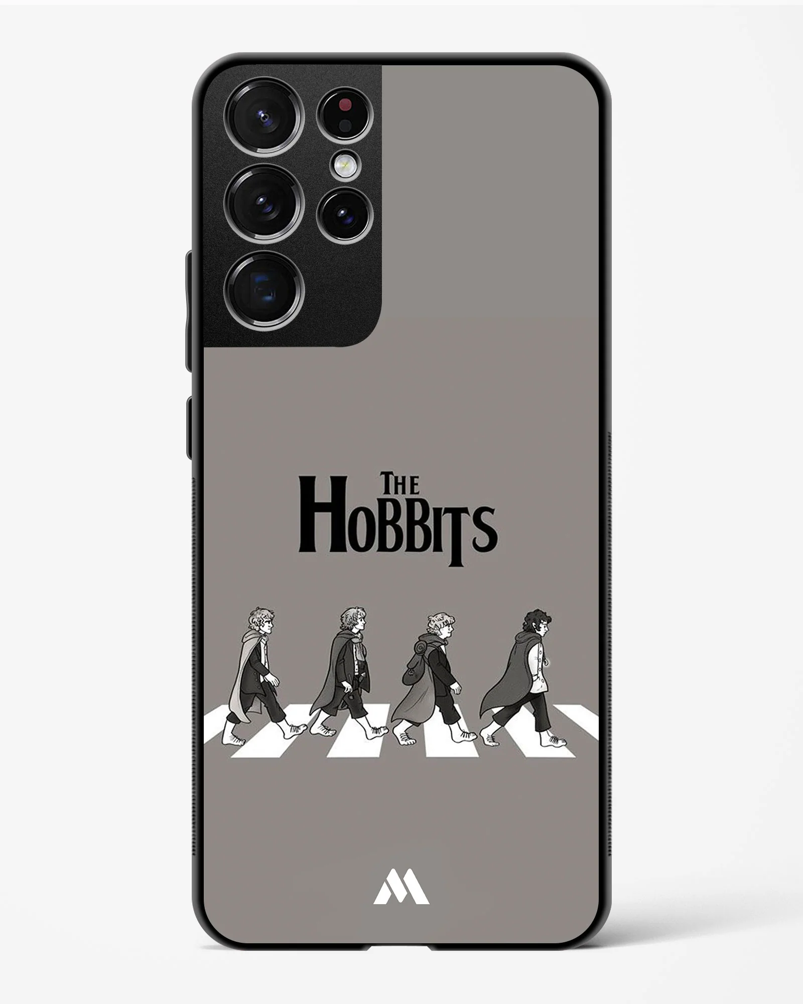 Hobbits at the Abbey Road Crossing Glass Case Phone Cover (Samsung) - Image 191