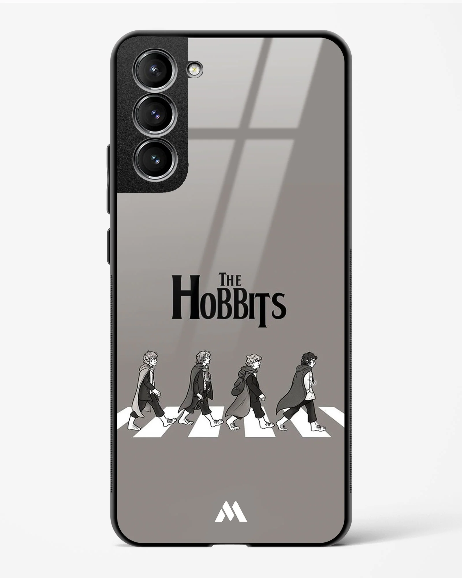 Hobbits at the Abbey Road Crossing Glass Case Phone Cover (Samsung) - Image 193