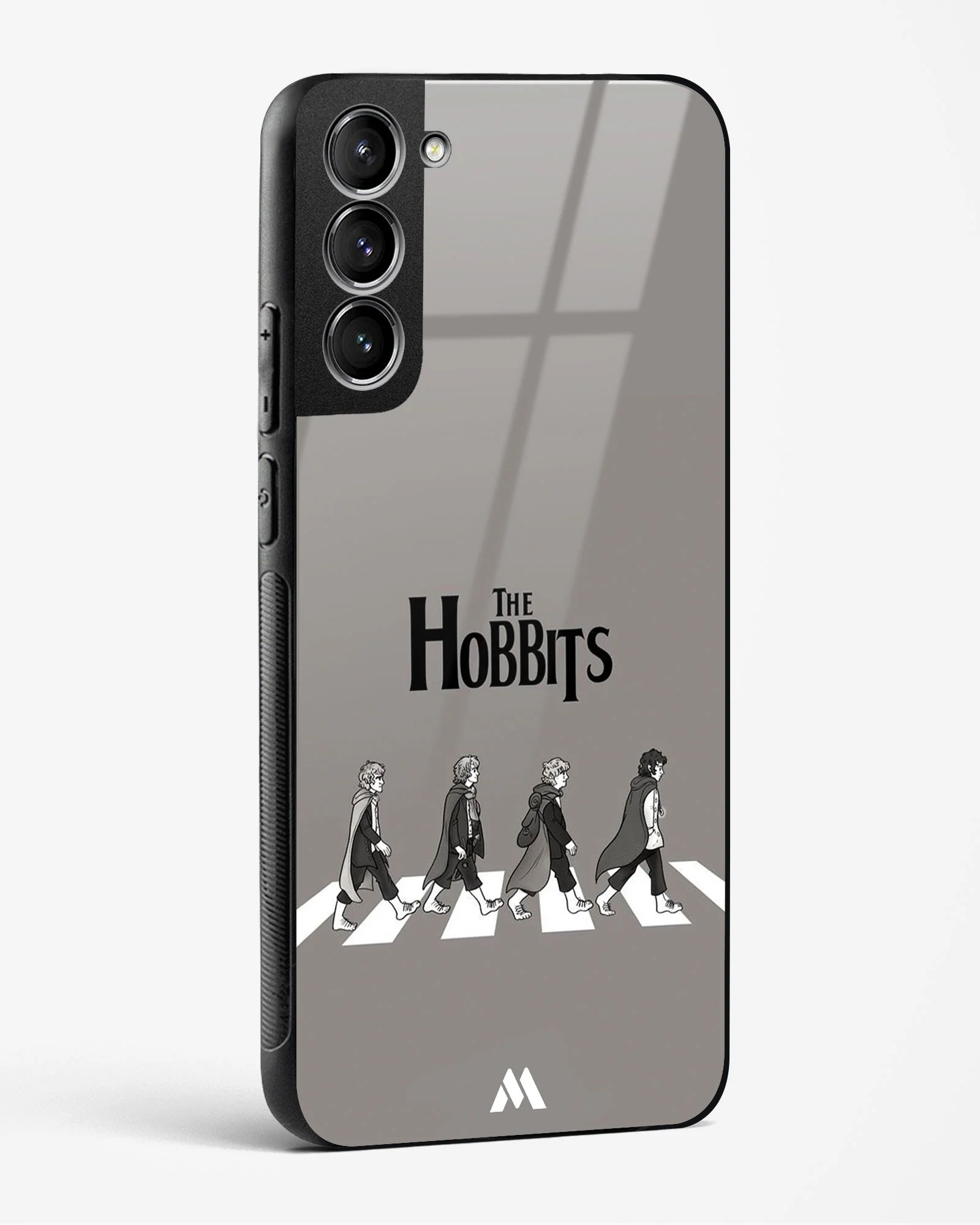 Hobbits at the Abbey Road Crossing Glass Case Phone Cover (Samsung) - Image 194