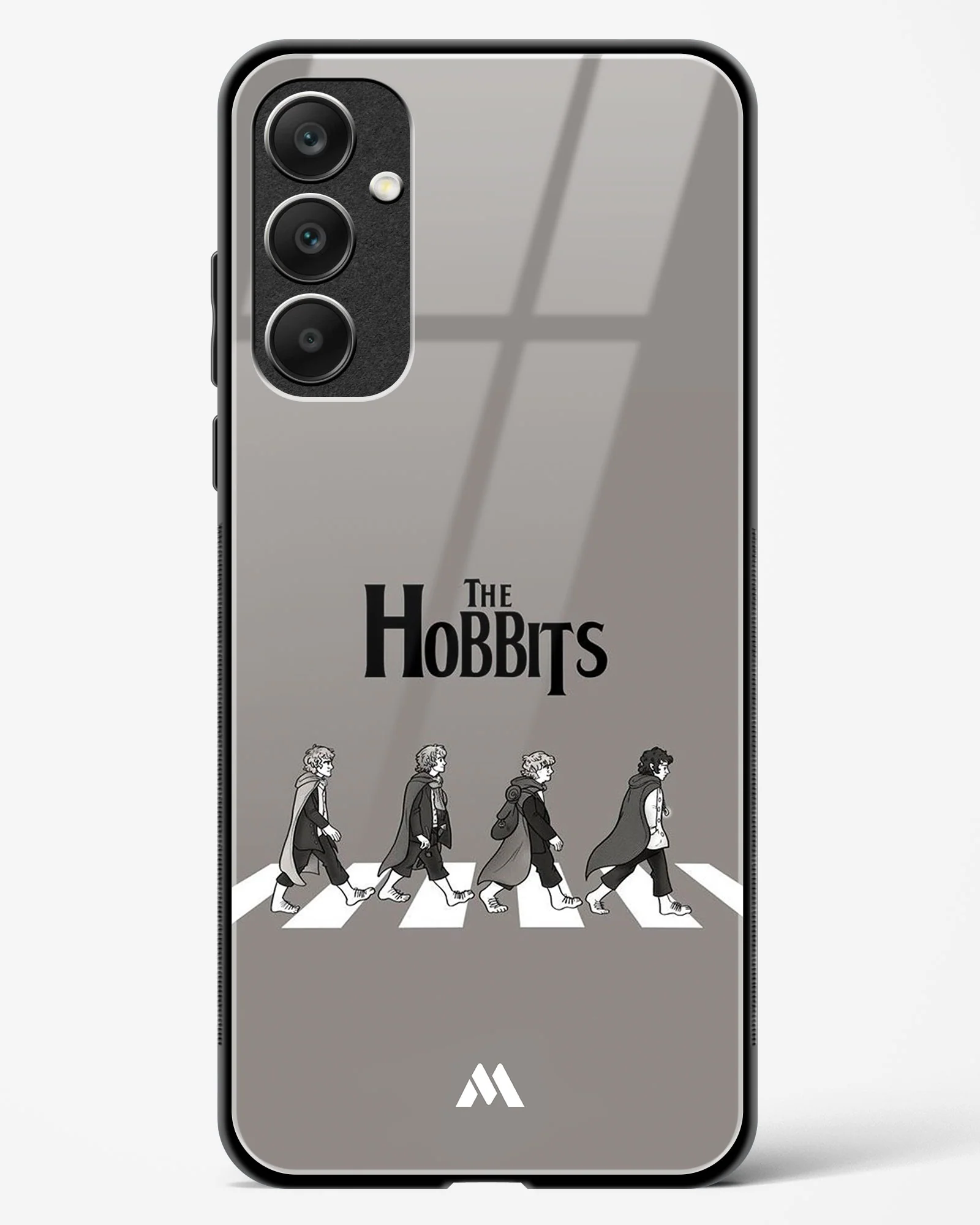 Hobbits at the Abbey Road Crossing Glass Case Phone Cover (Samsung) - Image 21