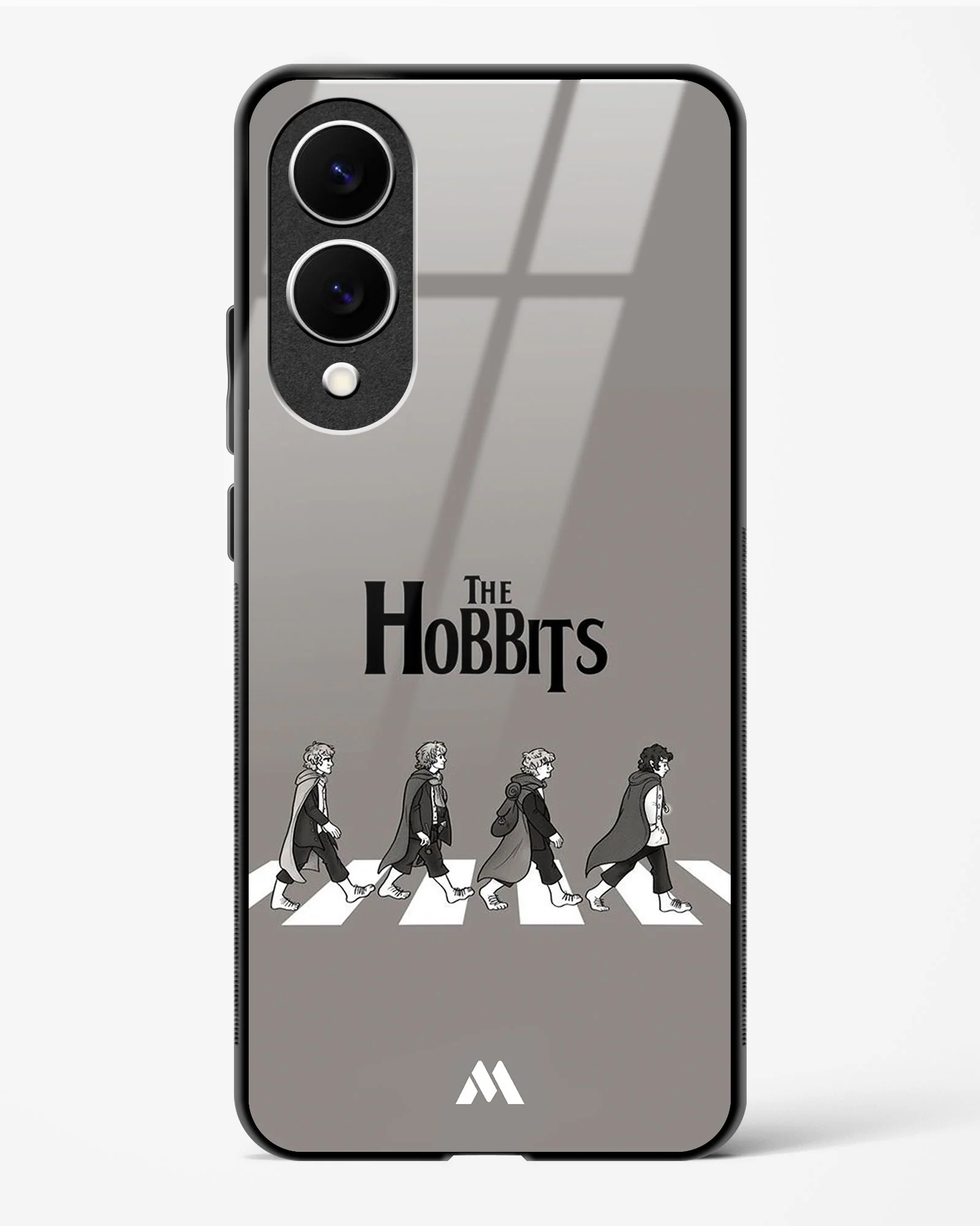 Hobbits at the Abbey Road Crossing Glass Case Phone Cover (Samsung) - Image 219