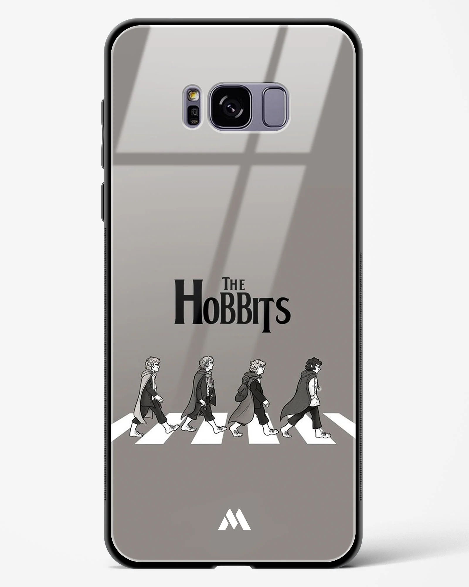Hobbits at the Abbey Road Crossing Glass Case Phone Cover (Samsung) - Image 227