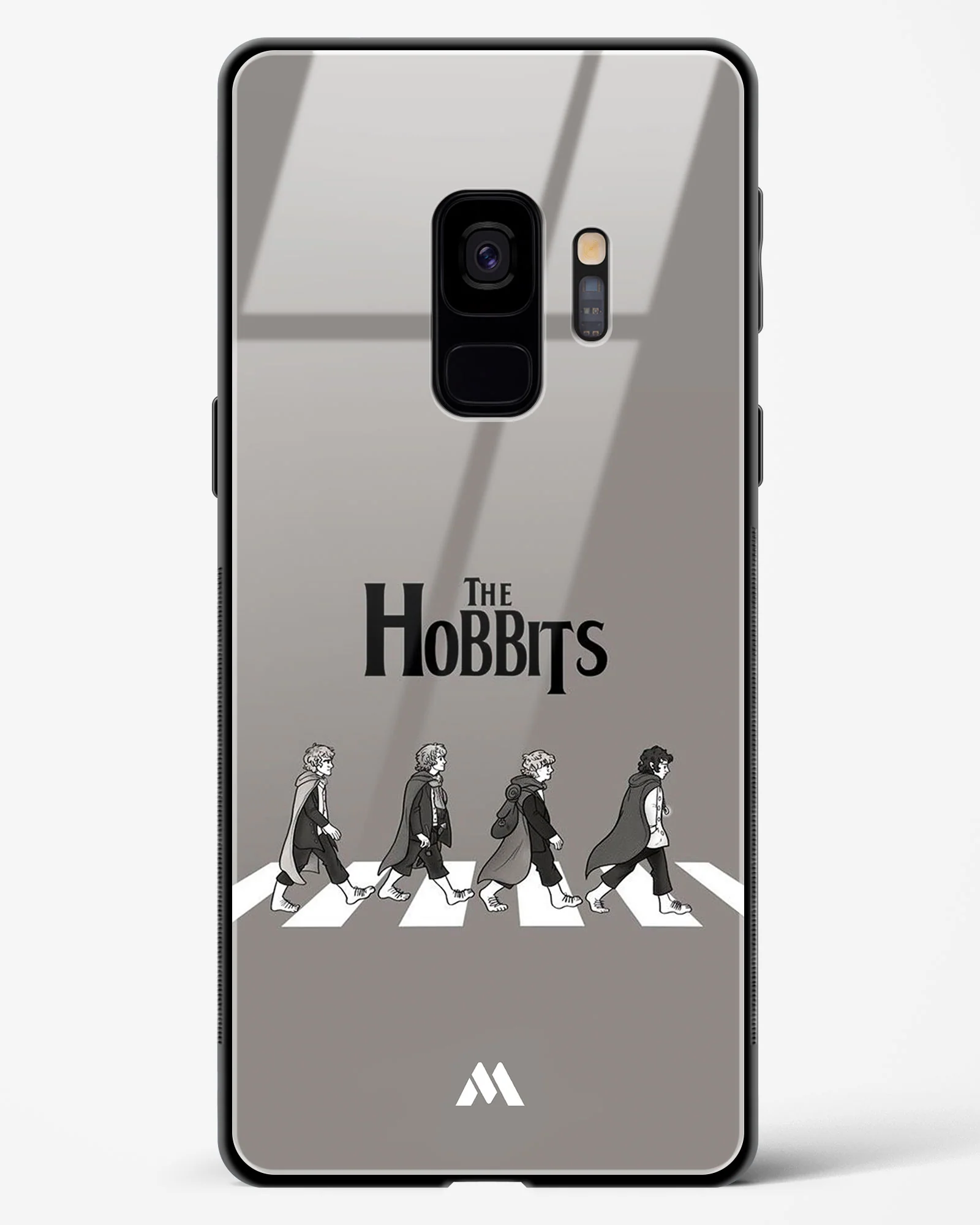 Hobbits at the Abbey Road Crossing Glass Case Phone Cover (Samsung) - Image 229
