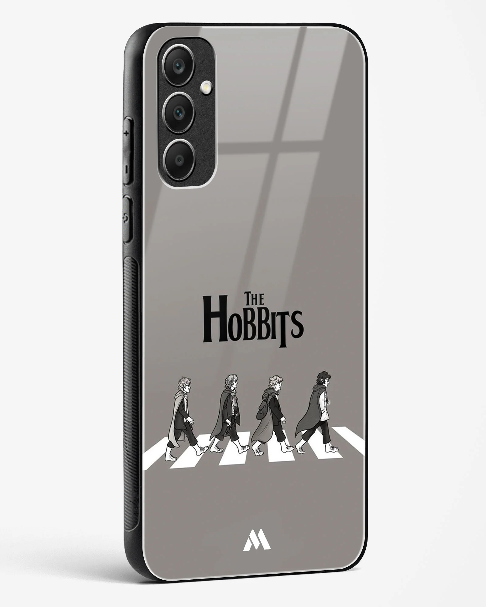 Hobbits at the Abbey Road Crossing Glass Case Phone Cover (Samsung) - Image 24