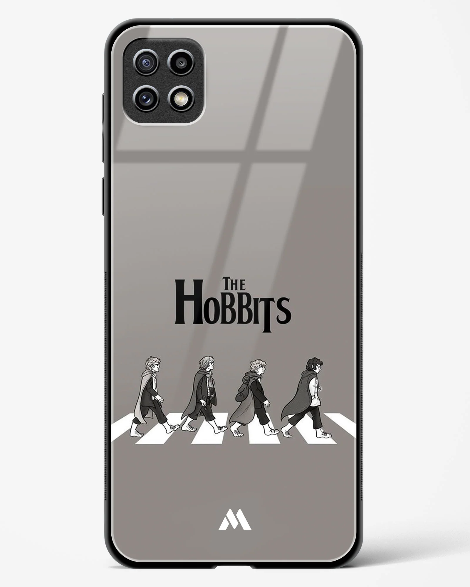 Hobbits at the Abbey Road Crossing Glass Case Phone Cover (Samsung) - Image 29