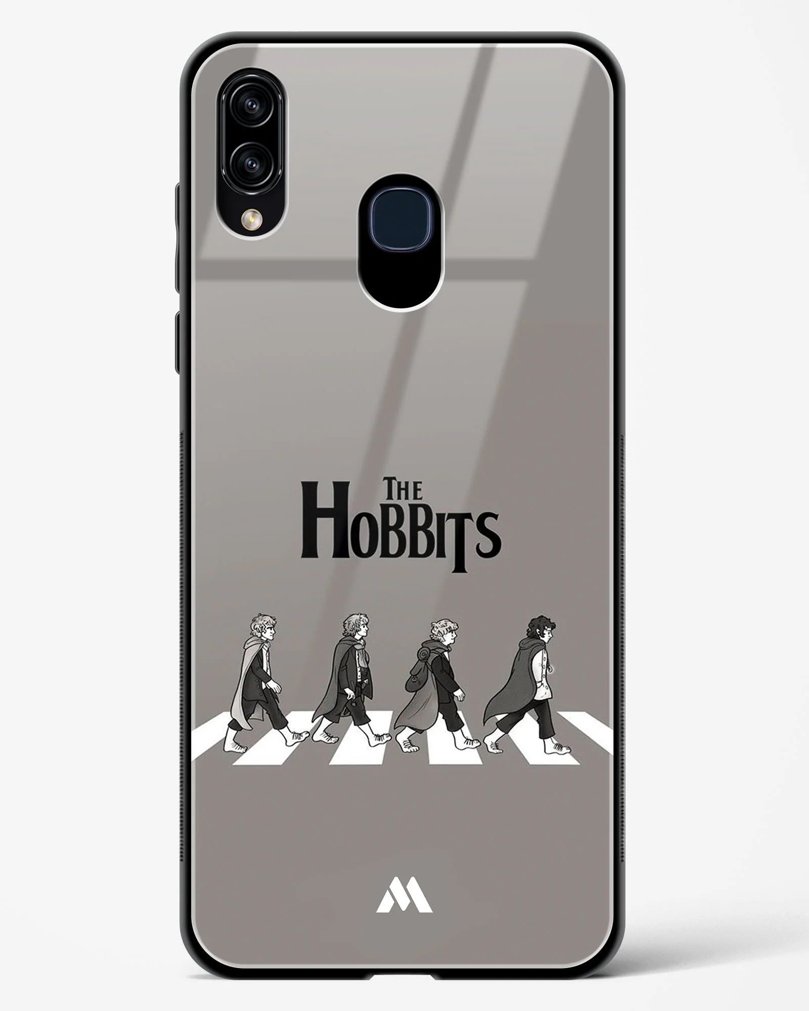 Hobbits at the Abbey Road Crossing Glass Case Phone Cover (Samsung) - Image 35