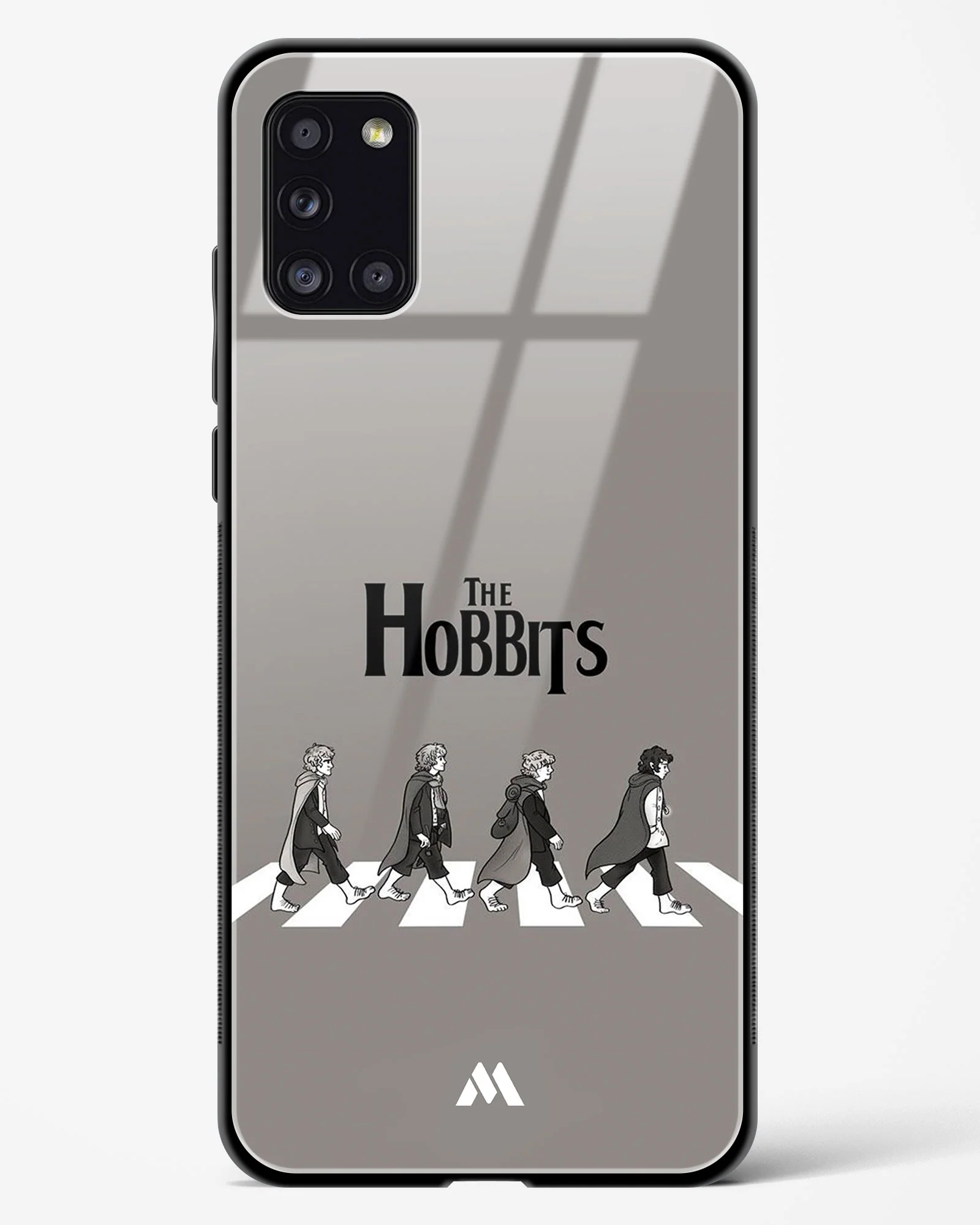 Hobbits at the Abbey Road Crossing Glass Case Phone Cover (Samsung) - Image 39