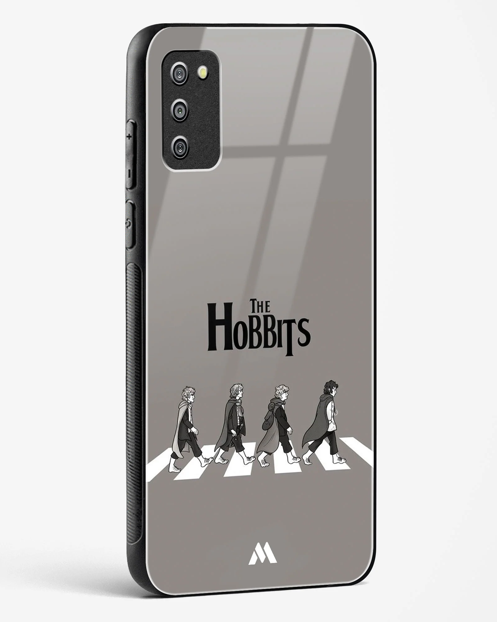 Hobbits at the Abbey Road Crossing Glass Case Phone Cover (Samsung) - Image 4
