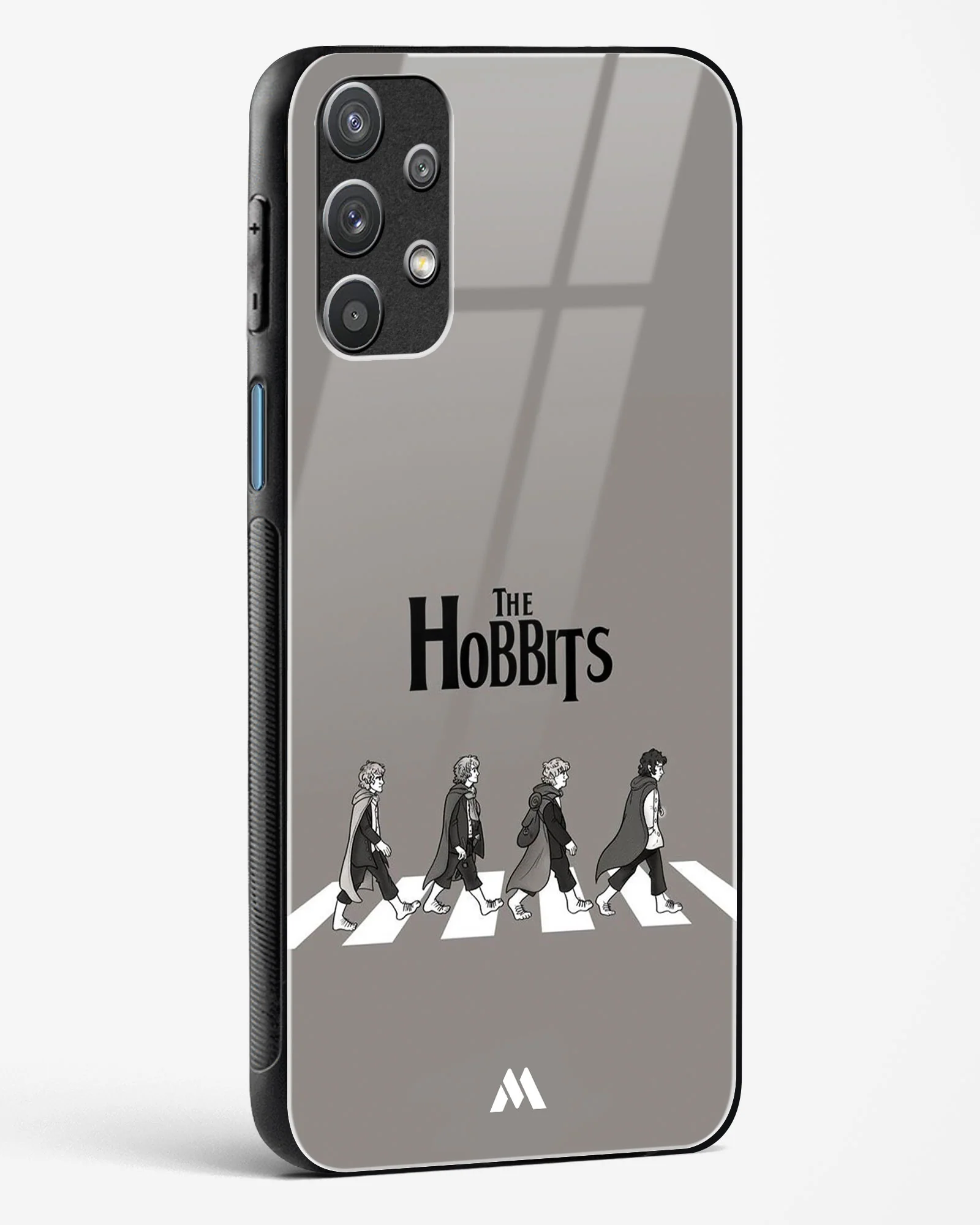 Hobbits at the Abbey Road Crossing Glass Case Phone Cover (Samsung) - Image 44