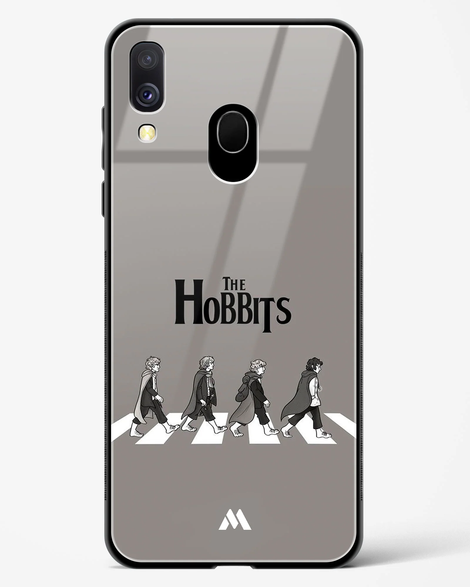 Hobbits at the Abbey Road Crossing Glass Case Phone Cover (Samsung) - Image 51