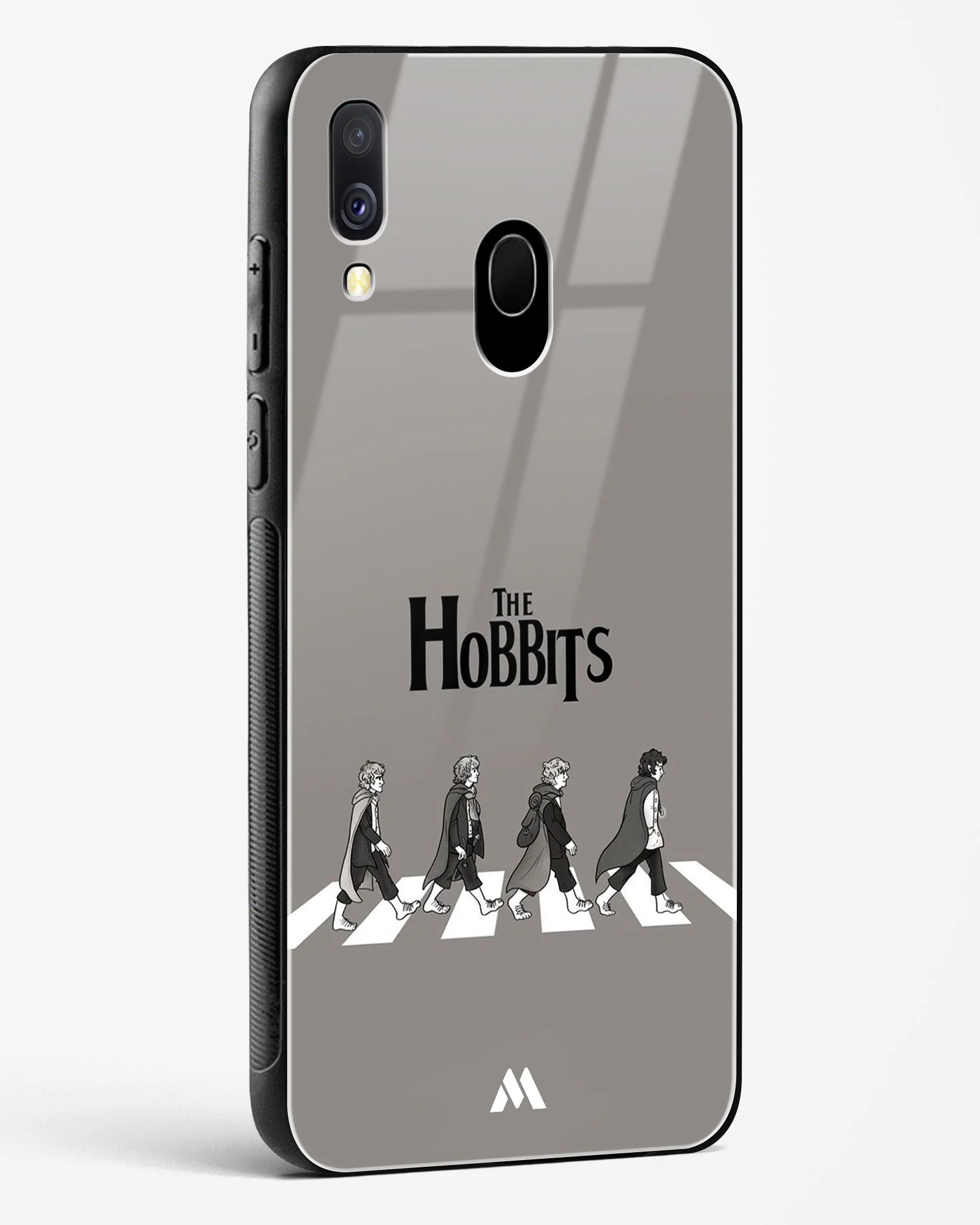 Hobbits at the Abbey Road Crossing Glass Case Phone Cover (Samsung) - Image 52