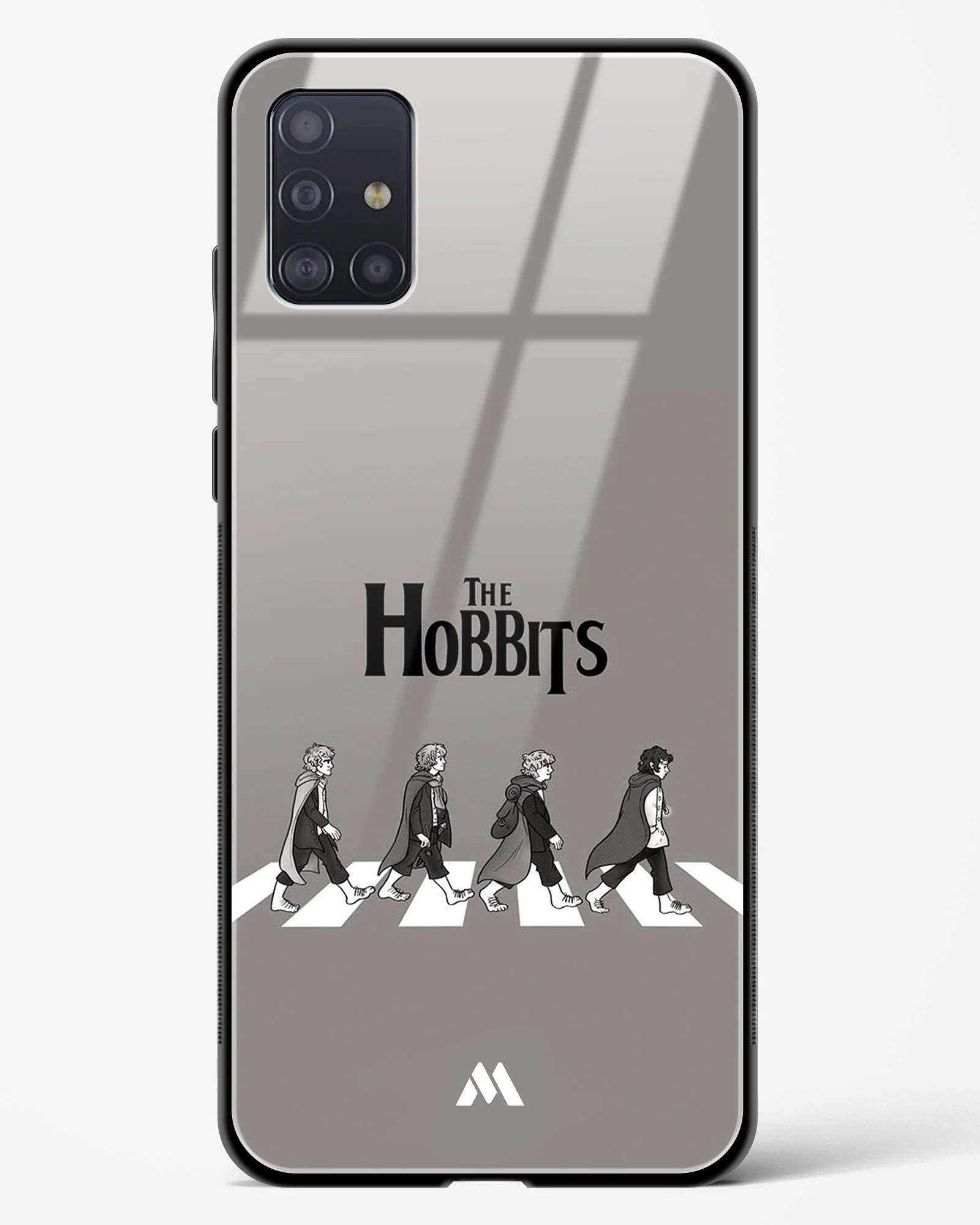 Hobbits at the Abbey Road Crossing Glass Case Phone Cover (Samsung) - Image 57