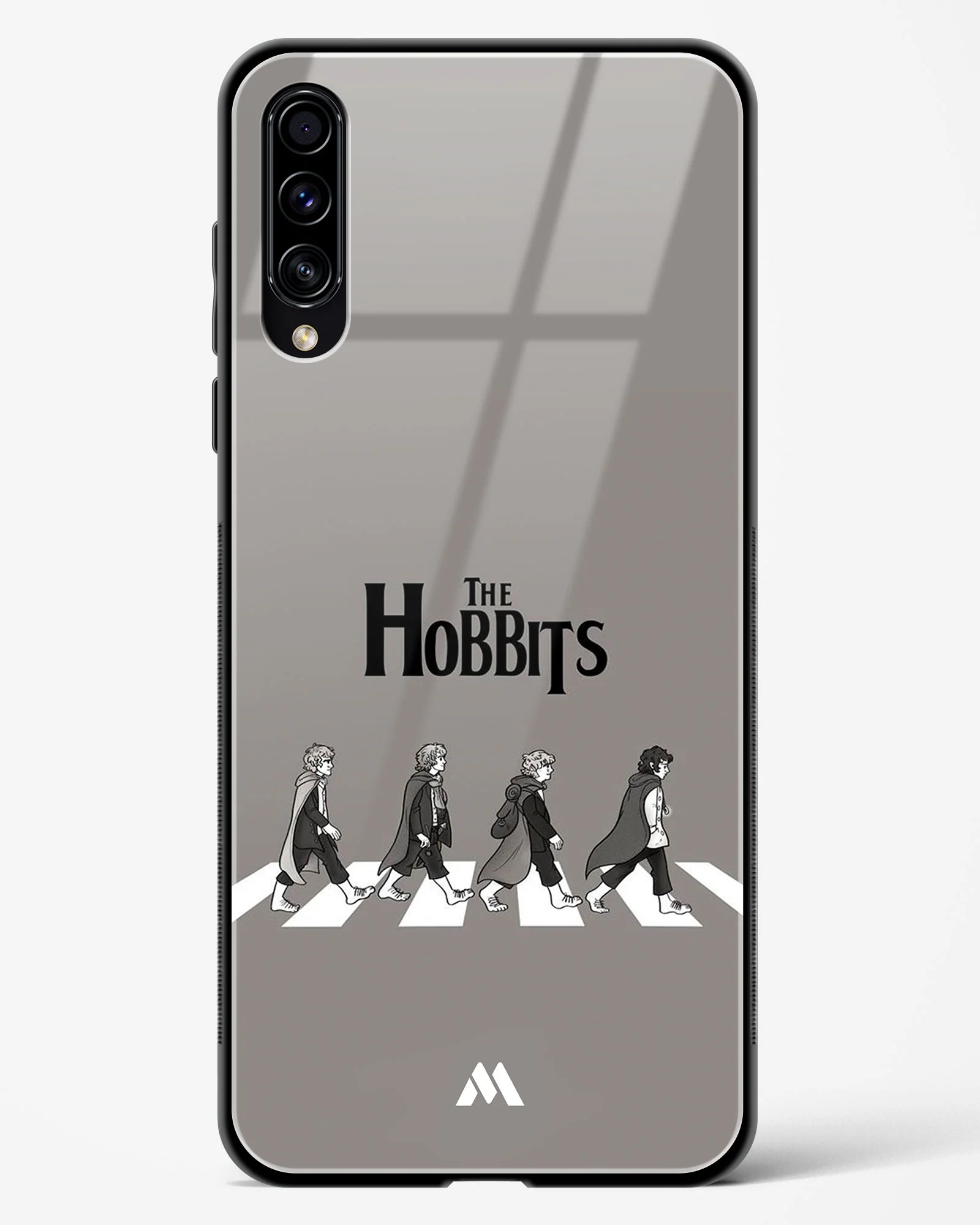 Hobbits at the Abbey Road Crossing Glass Case Phone Cover (Samsung) - Image 71