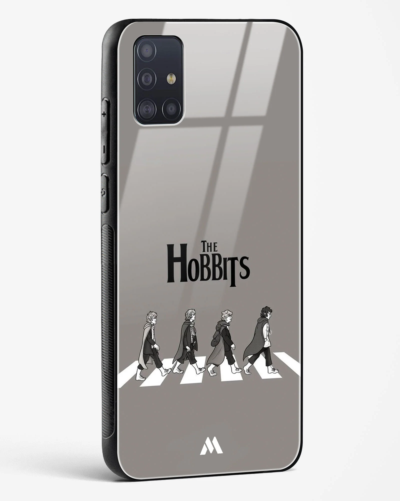 Hobbits at the Abbey Road Crossing Glass Case Phone Cover (Samsung) - Image 76