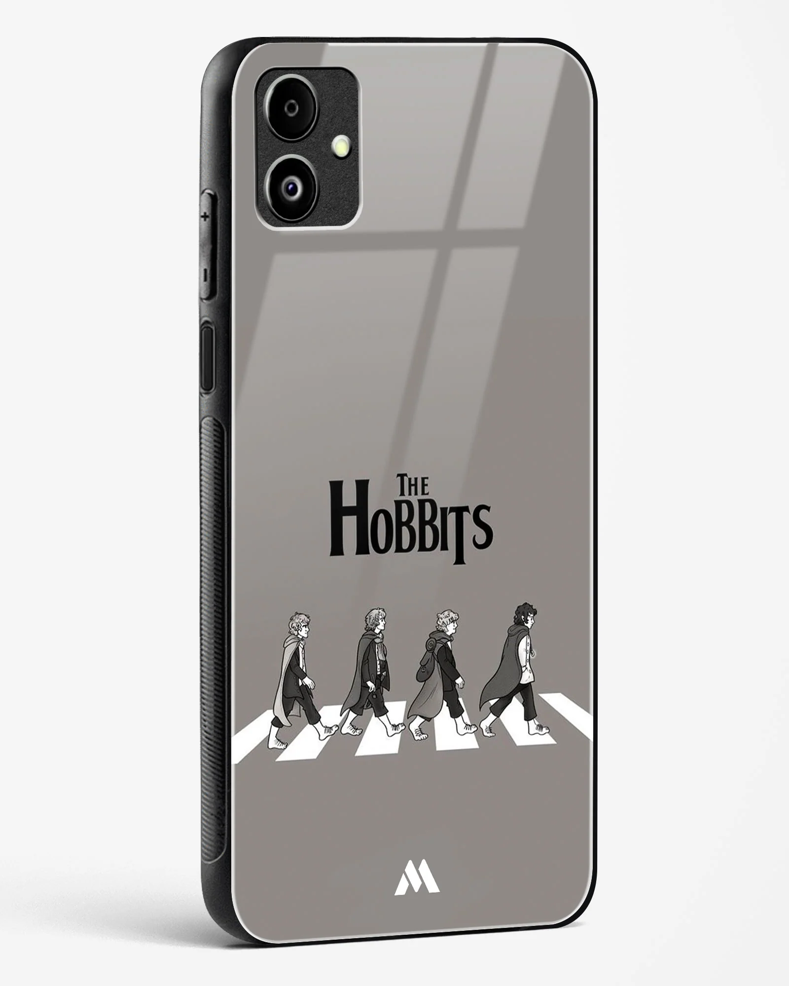 Hobbits at the Abbey Road Crossing Glass Case Phone Cover (Samsung) - Image 86
