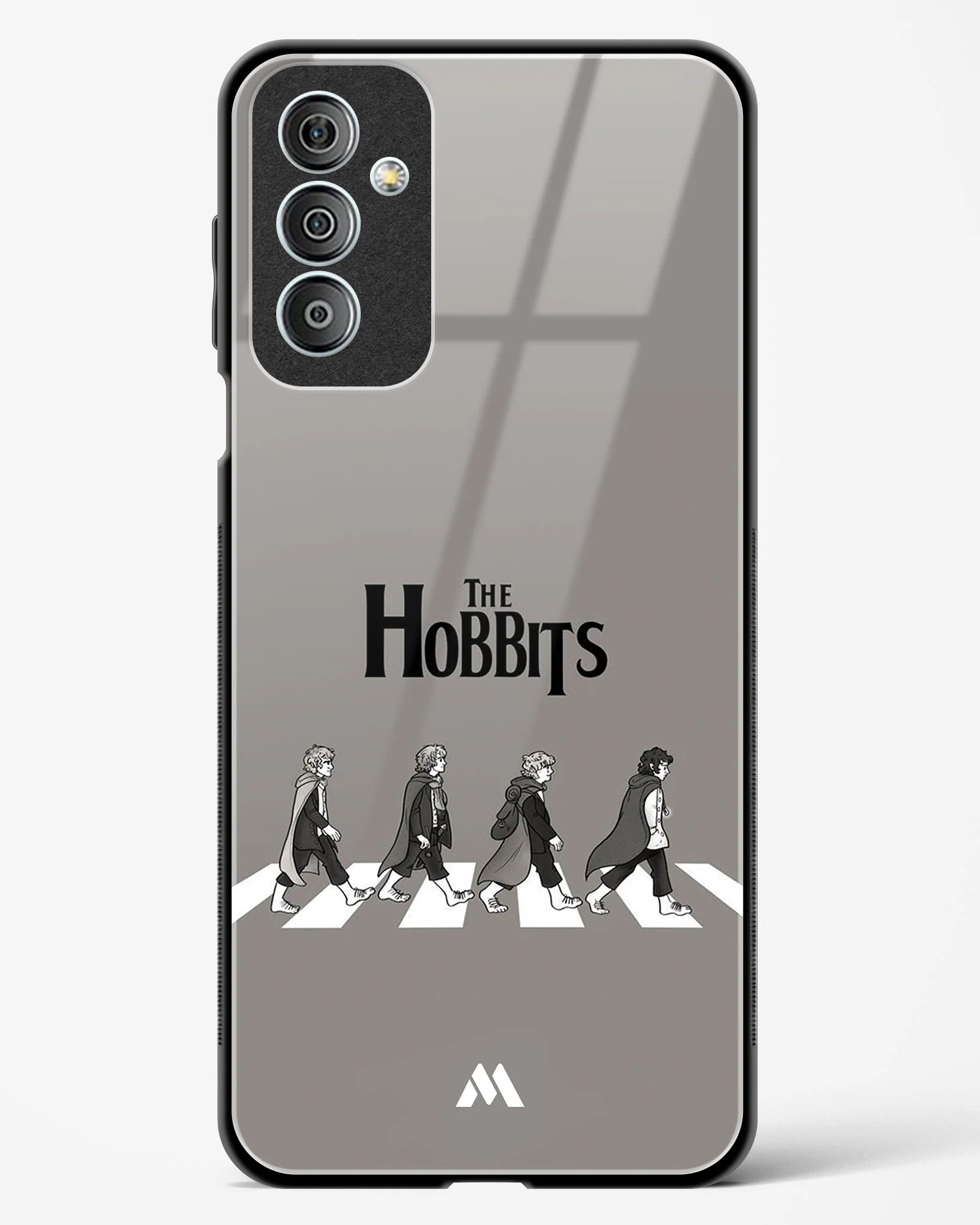 Hobbits at the Abbey Road Crossing Glass Case Phone Cover (Samsung) - Image 91