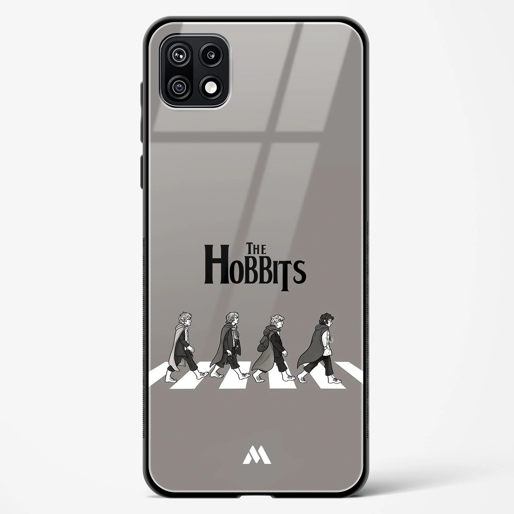 Hobbits at the Abbey Road Crossing Glass Case Phone Cover (Samsung) - Image 97