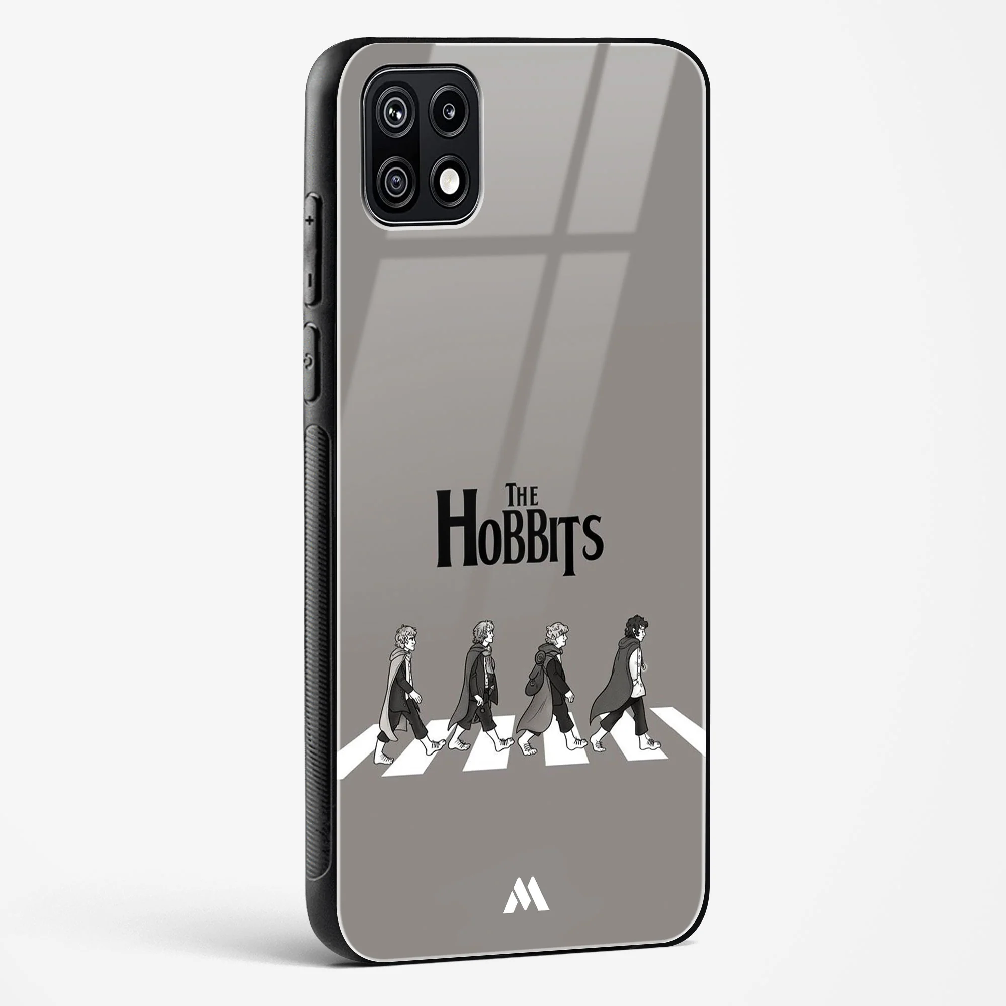 Hobbits at the Abbey Road Crossing Glass Case Phone Cover (Samsung) - Image 98