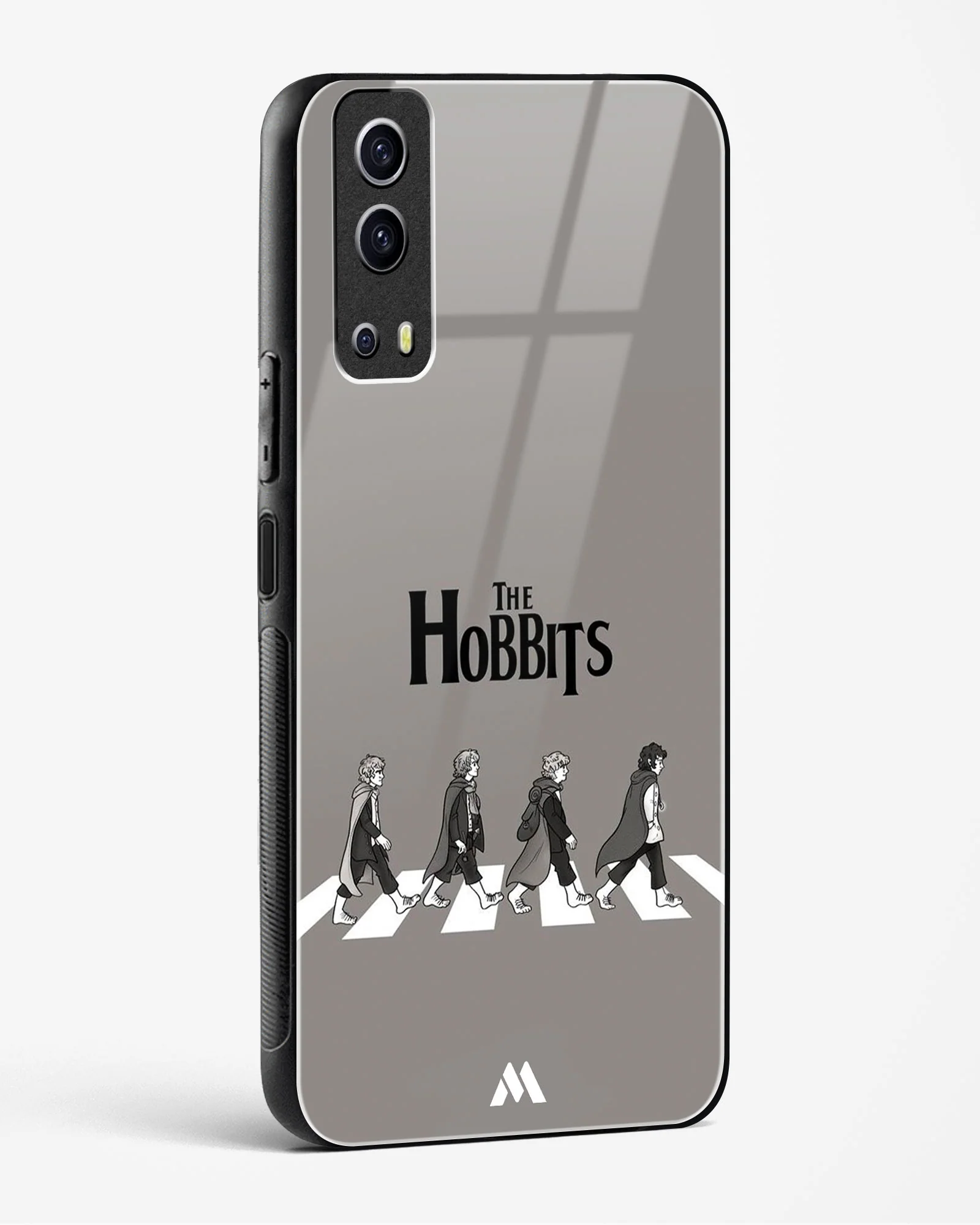 Hobbits at the Abbey Road Crossing Glass Case Phone Cover (Vivo) - Image 10