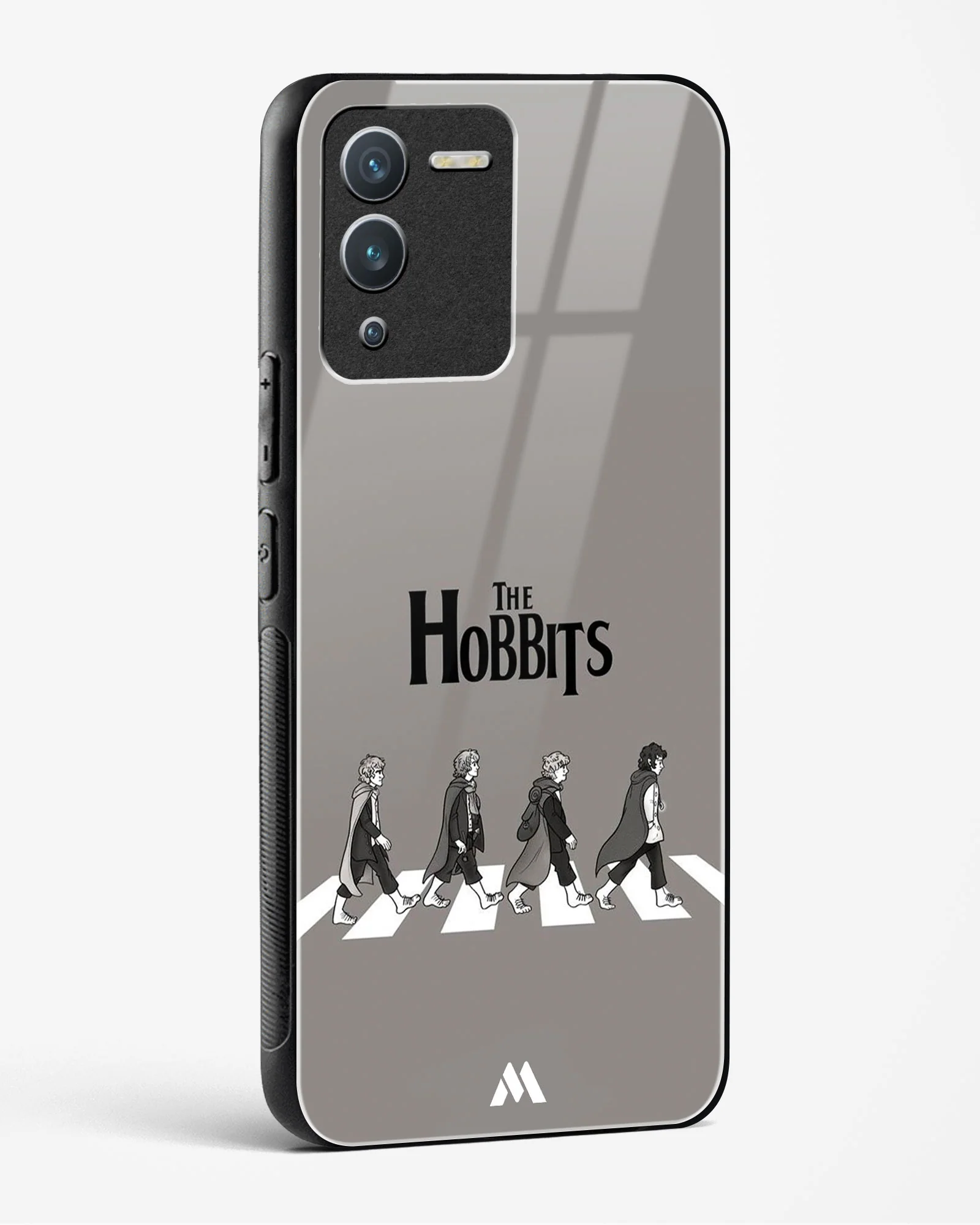 Hobbits at the Abbey Road Crossing Glass Case Phone Cover (Vivo) - Image 102