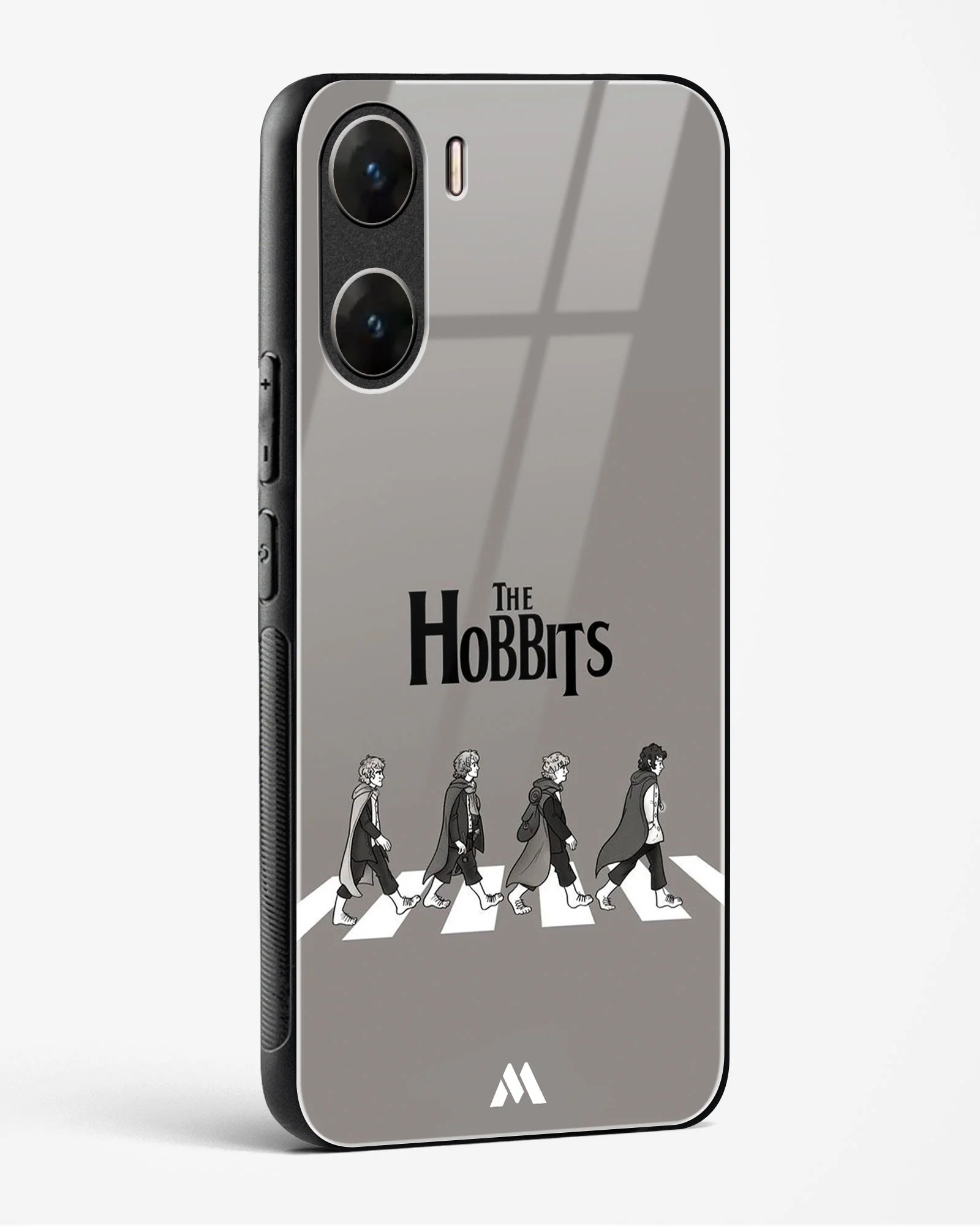 Hobbits at the Abbey Road Crossing Glass Case Phone Cover (Vivo) - Image 112