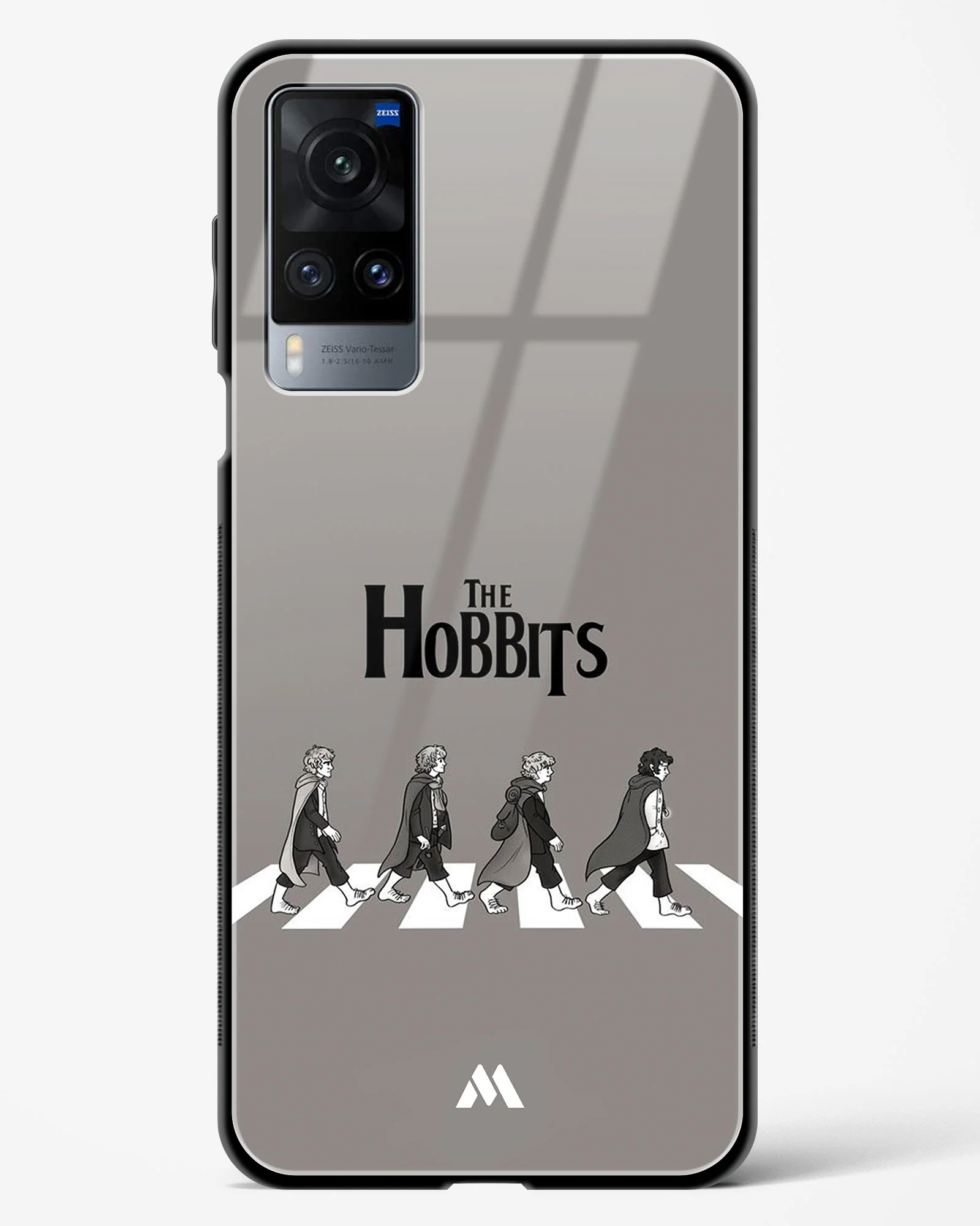 Hobbits at the Abbey Road Crossing Glass Case Phone Cover (Vivo) - Image 129