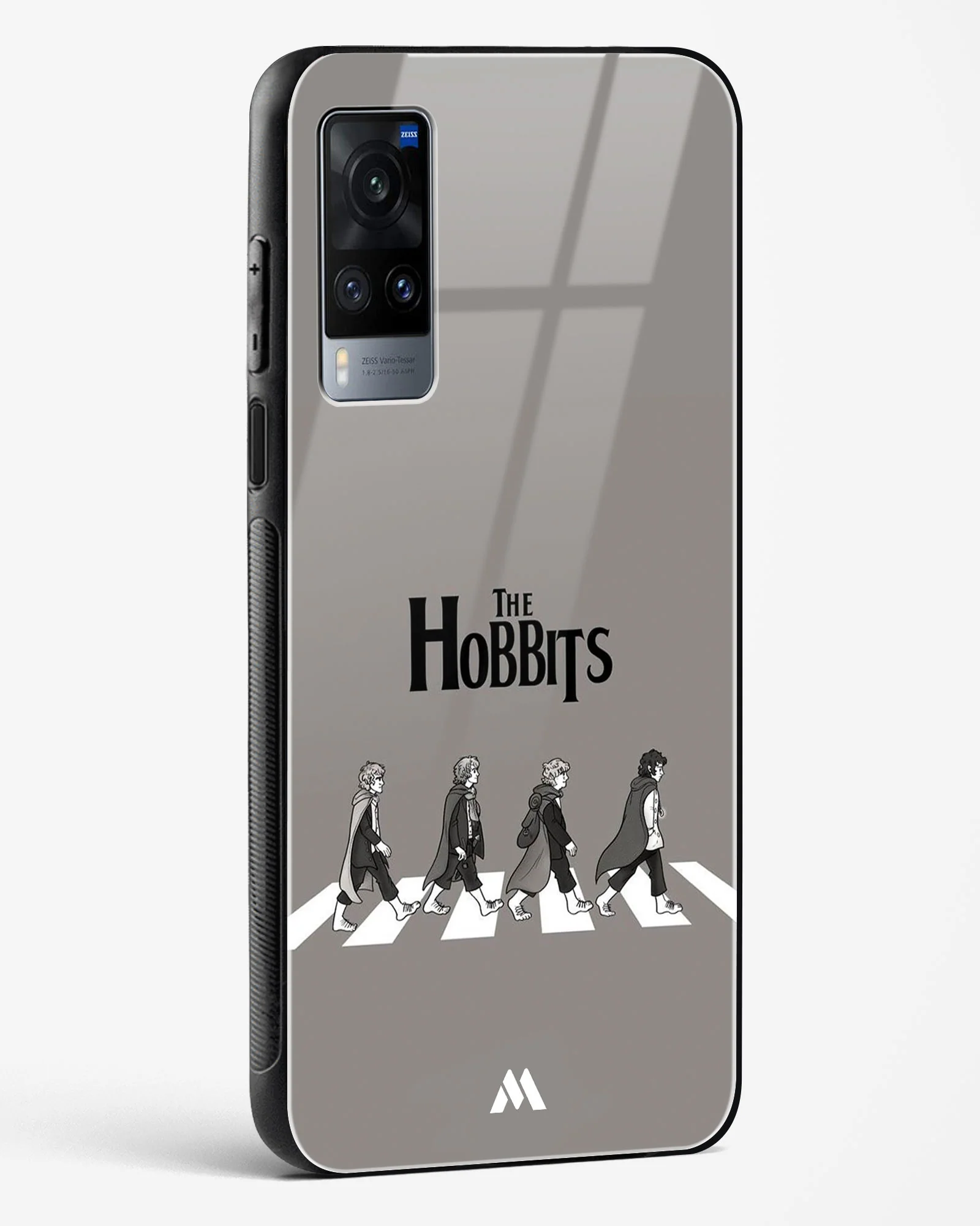 Hobbits at the Abbey Road Crossing Glass Case Phone Cover (Vivo) - Image 130