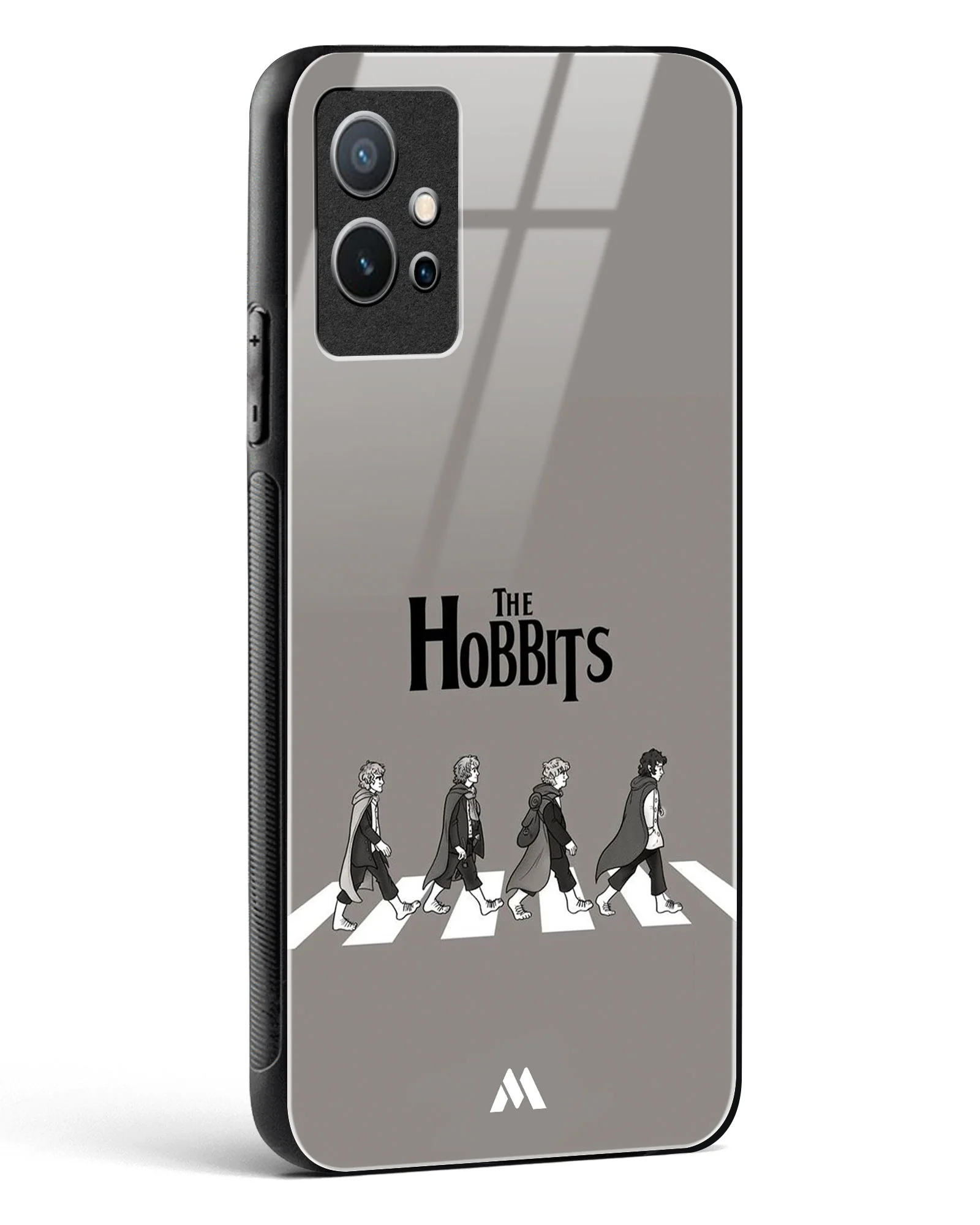 Hobbits at the Abbey Road Crossing Glass Case Phone Cover (Vivo) - Image 14