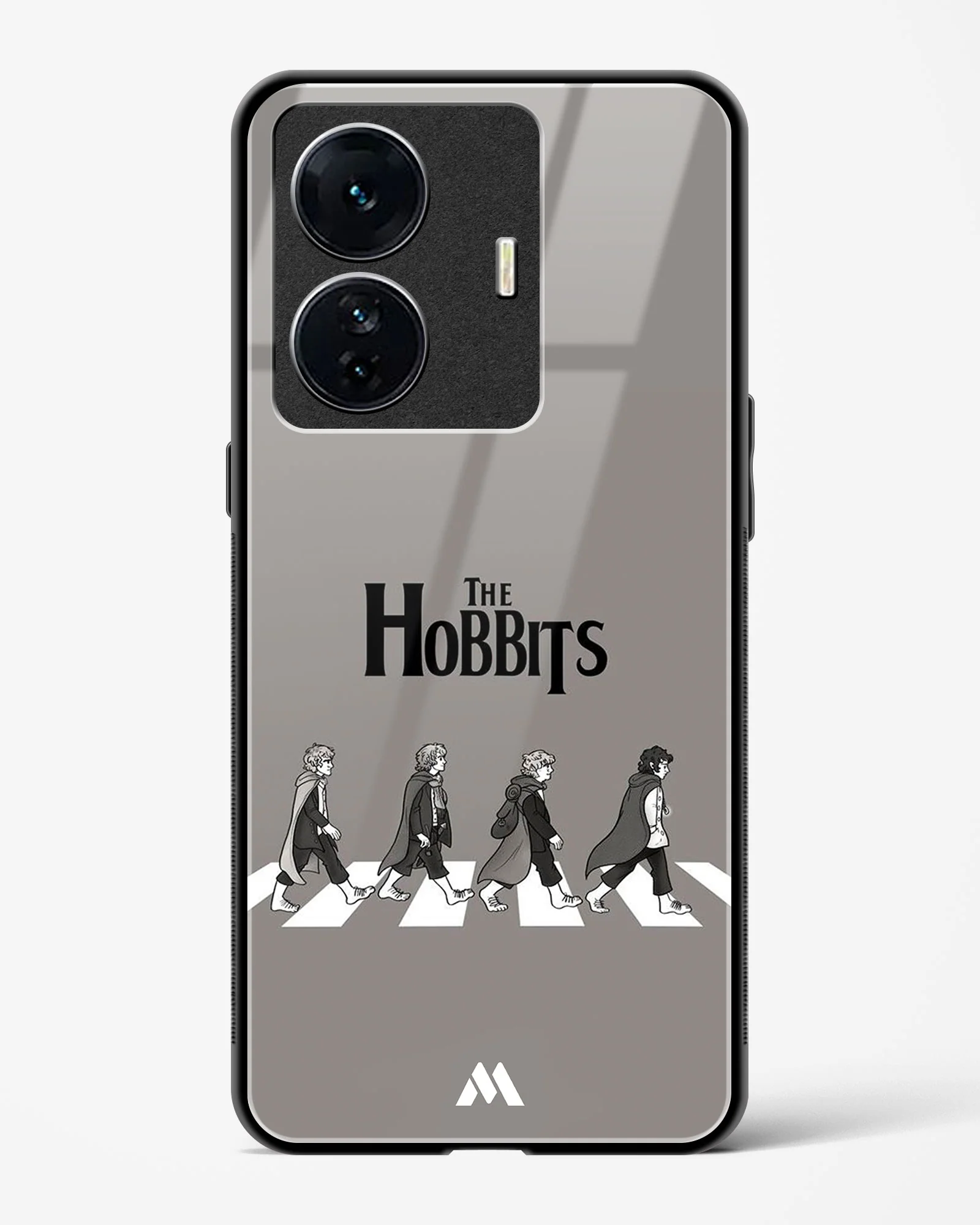 Hobbits at the Abbey Road Crossing Glass Case Phone Cover (Vivo) - Image 15